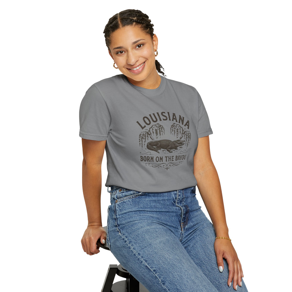Louisiana Born on the Bayou T-Shirt