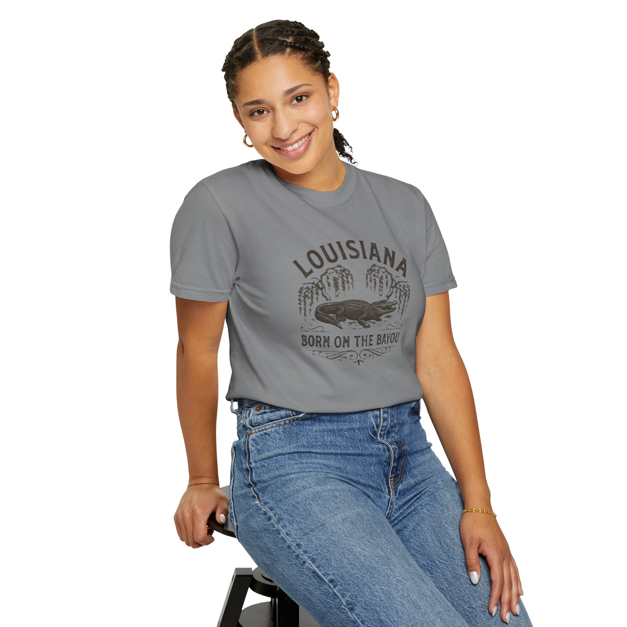 Louisiana Born on the Bayou T-Shirt
