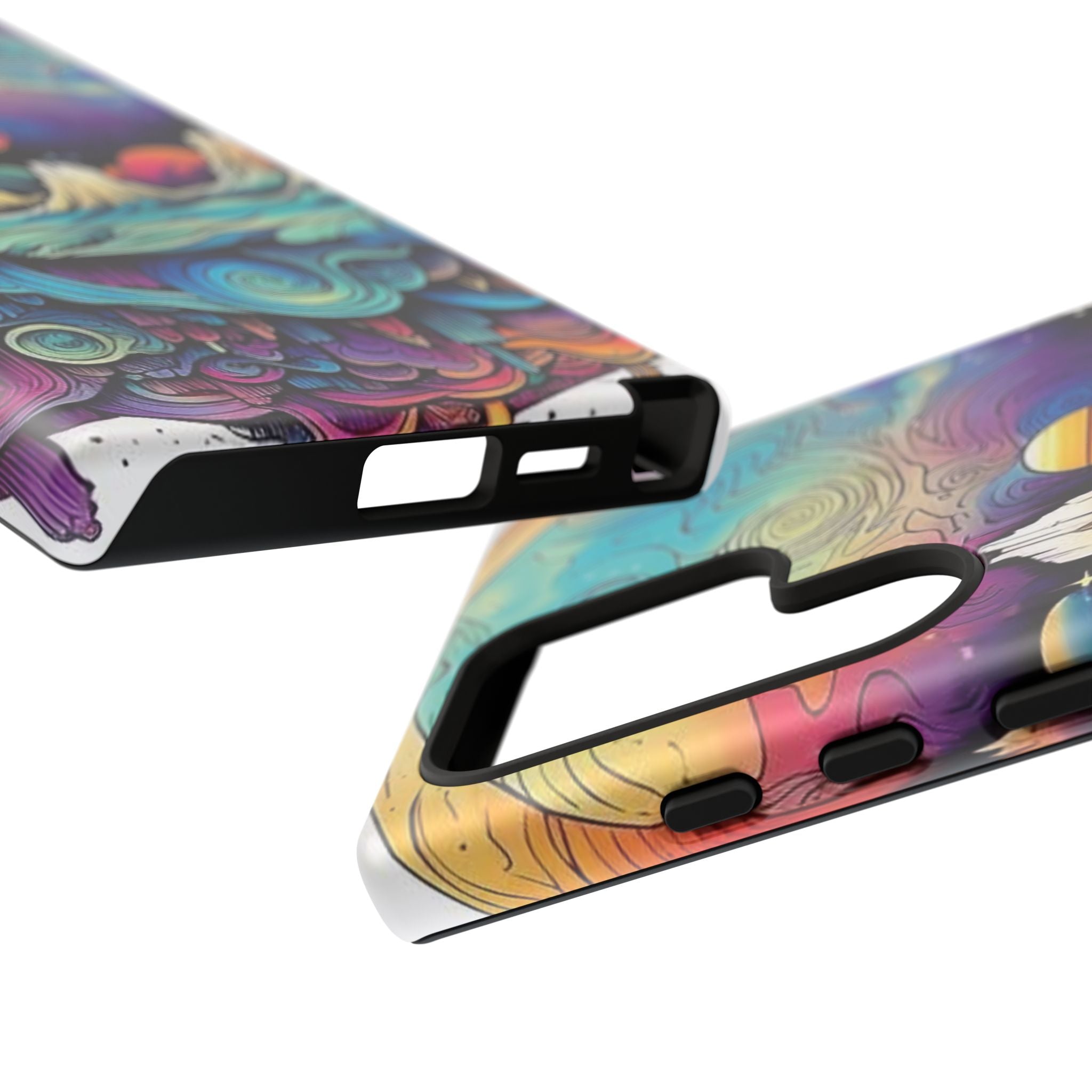 Psychedelic Mountain Sunset Tough Case