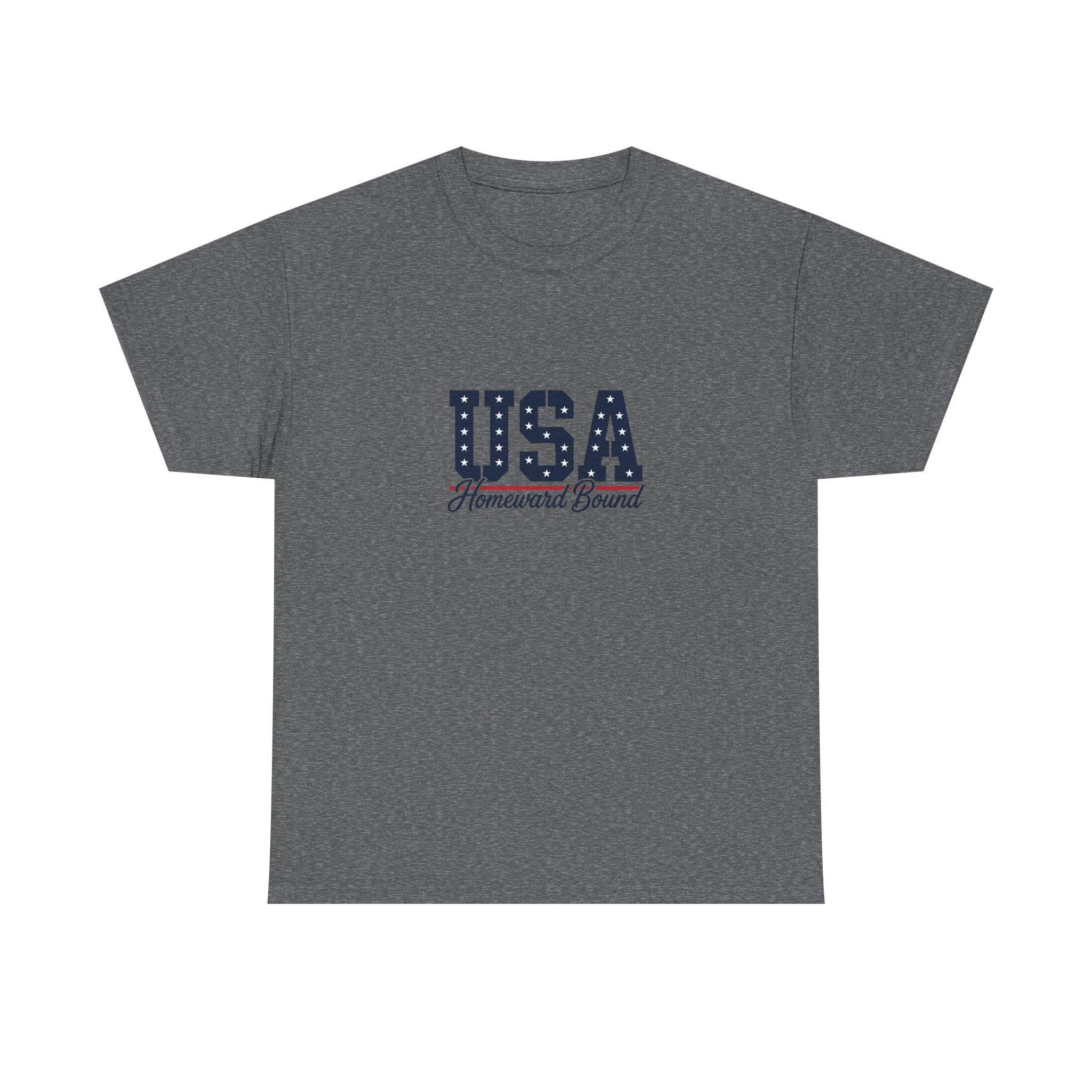 USA Homeward Bound T-Shirt — Patriotic Tee for 4th of July
