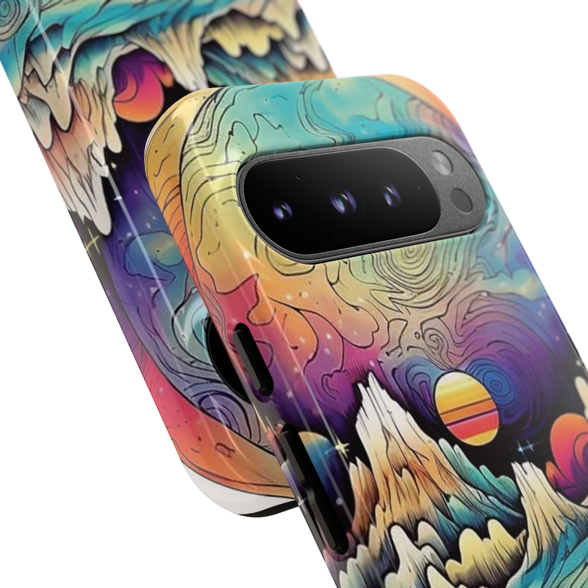 Psychedelic Mountain Sunset Tough Case