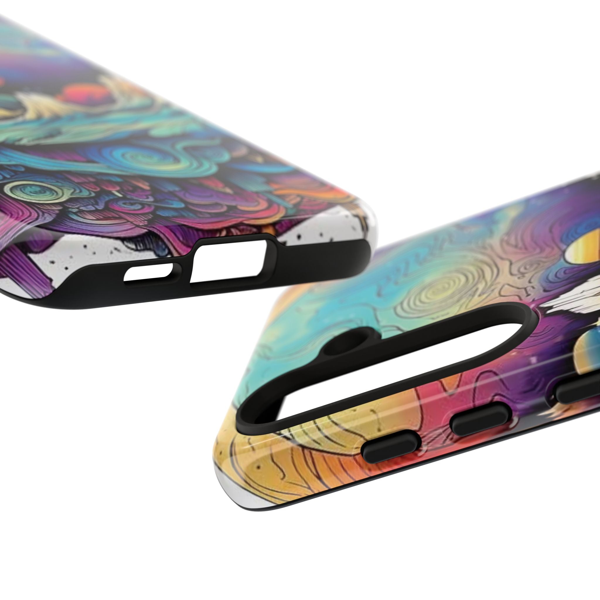 Psychedelic Mountain Sunset Tough Case