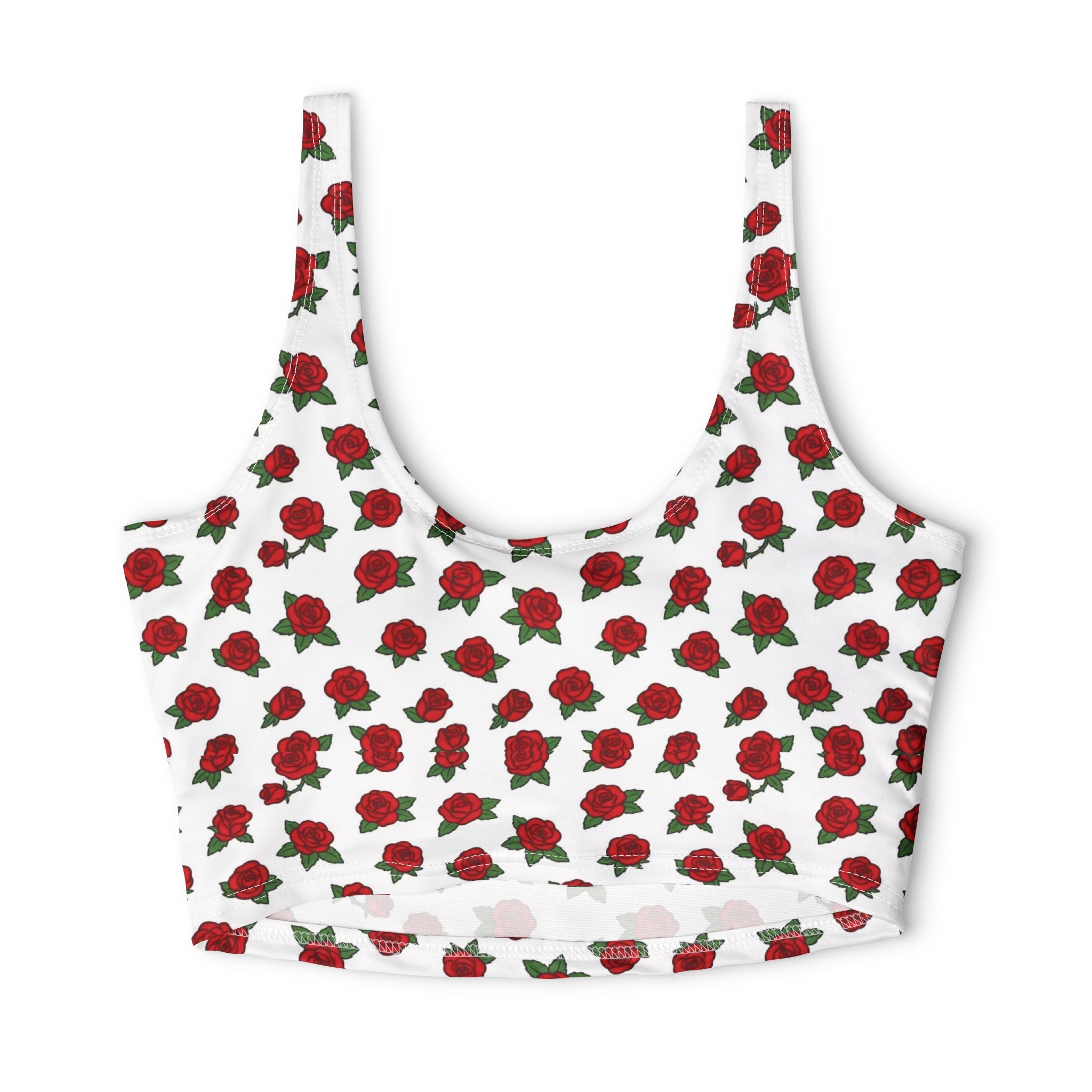 Polyester Sports Bra (AOP)