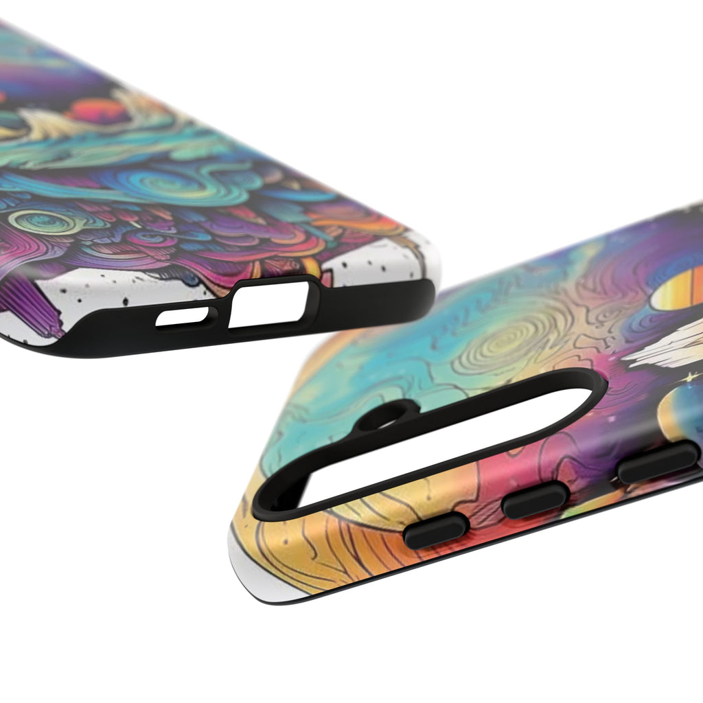 Psychedelic Mountain Sunset Tough Case