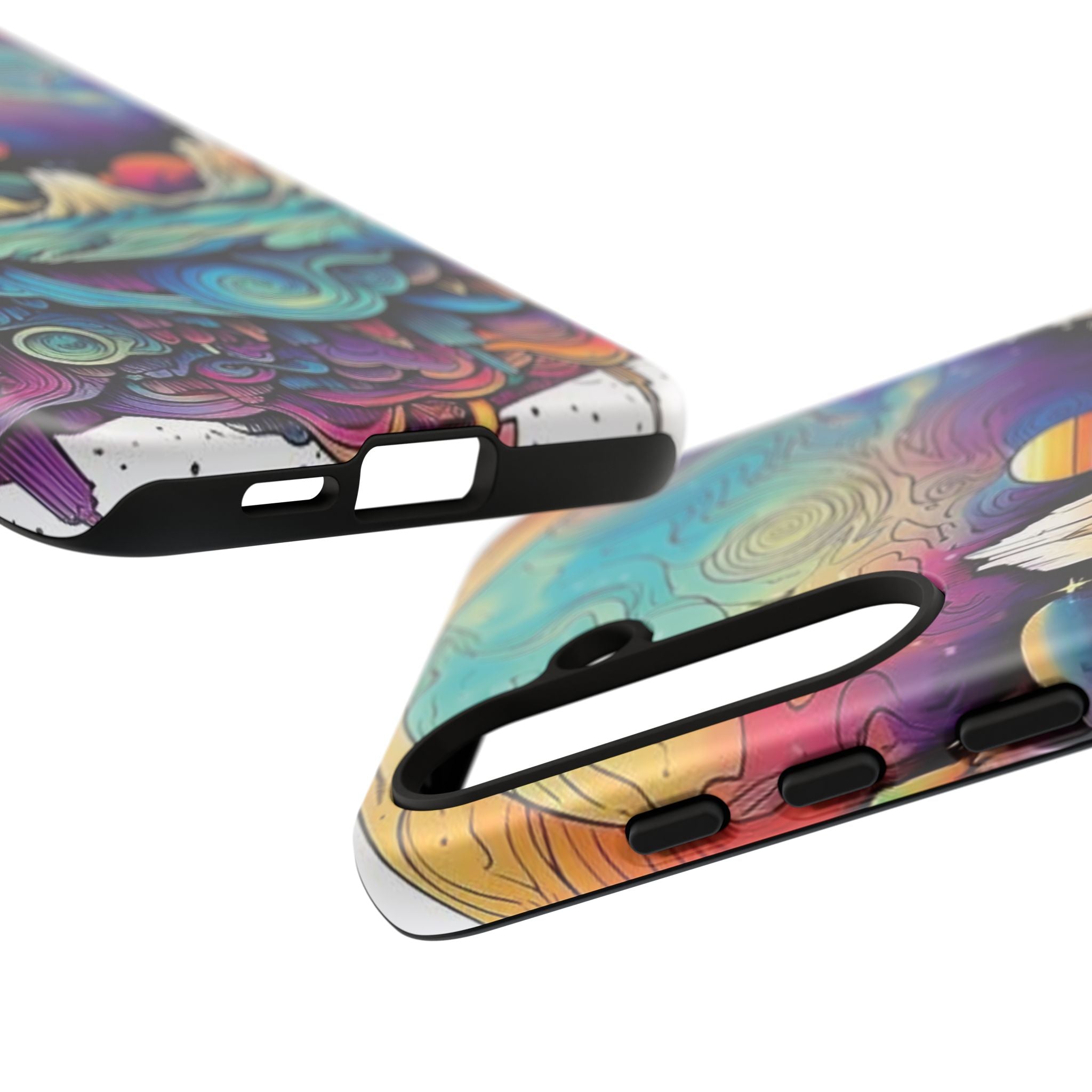 Psychedelic Mountain Sunset Tough Case