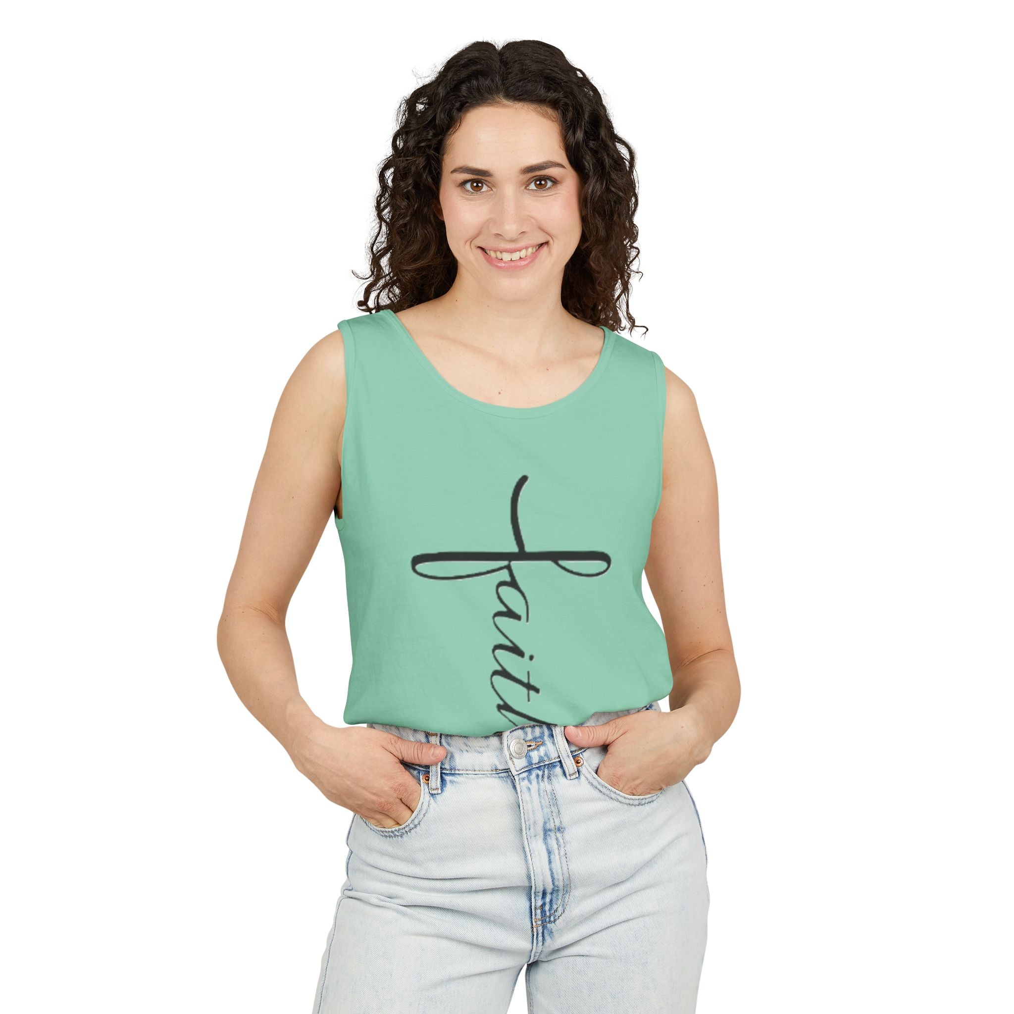 Garment-Dyed Tank Top — Custom Your Design Here