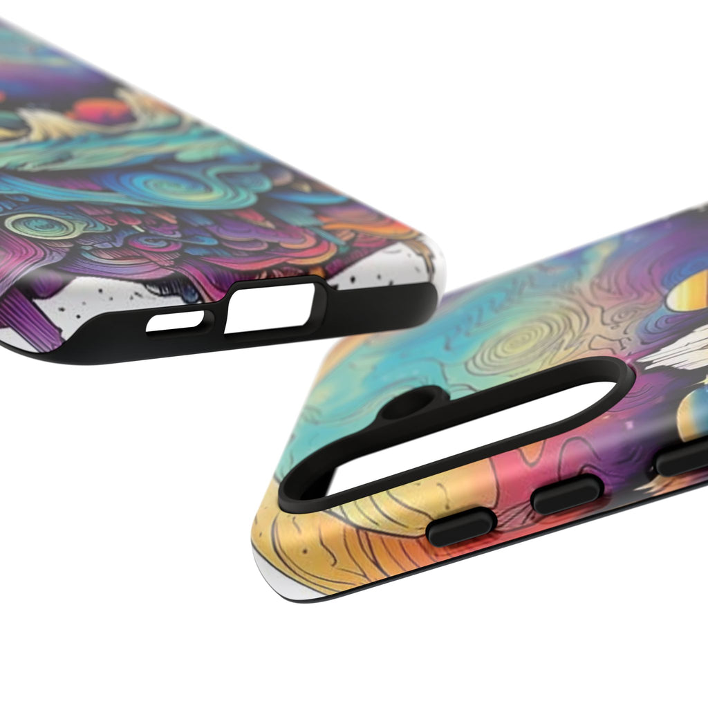 Psychedelic Mountain Sunset Tough Case