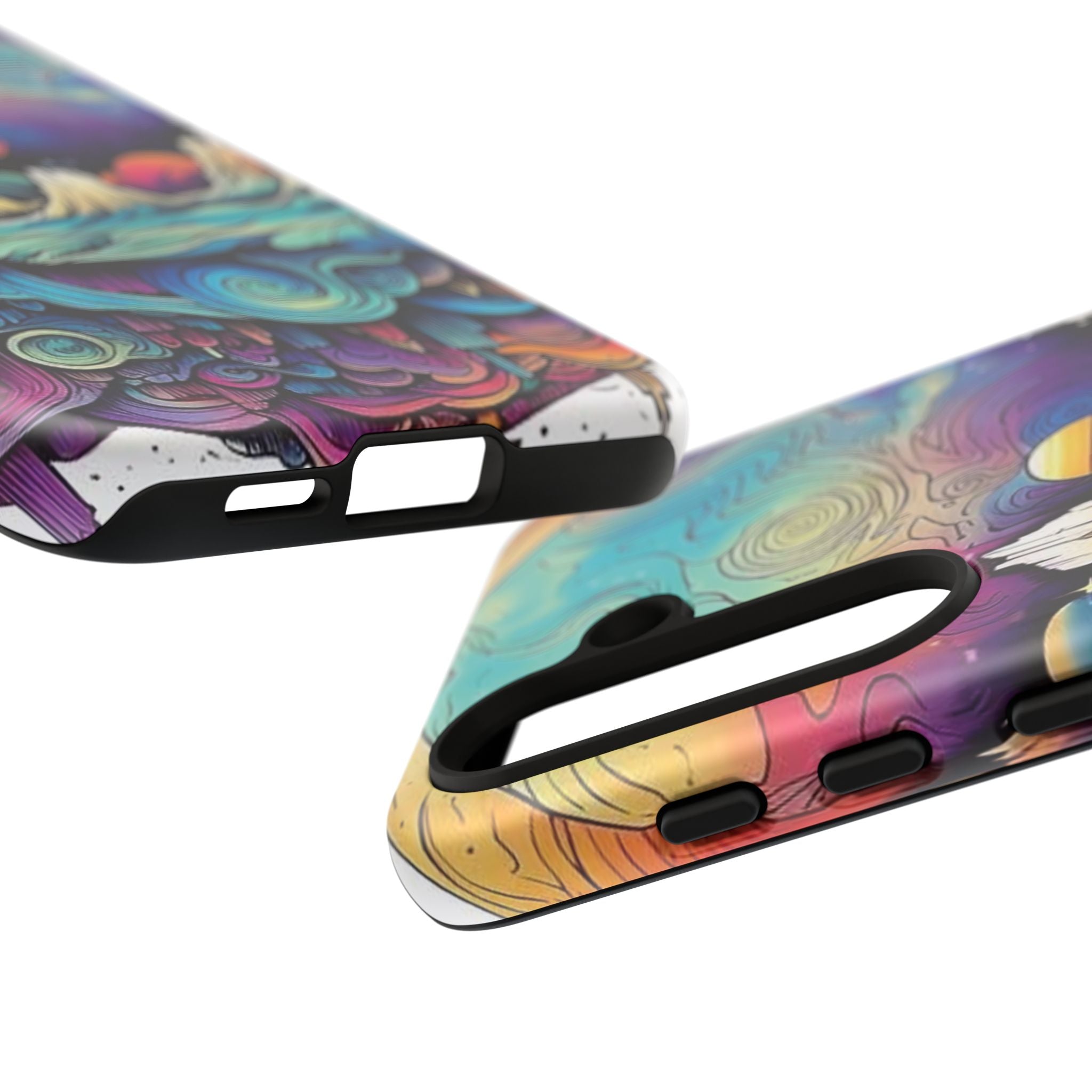 Psychedelic Mountain Sunset Tough Case