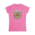 Pretty & Problematic Women's Tee — Leopard Bow Graphic Shirt