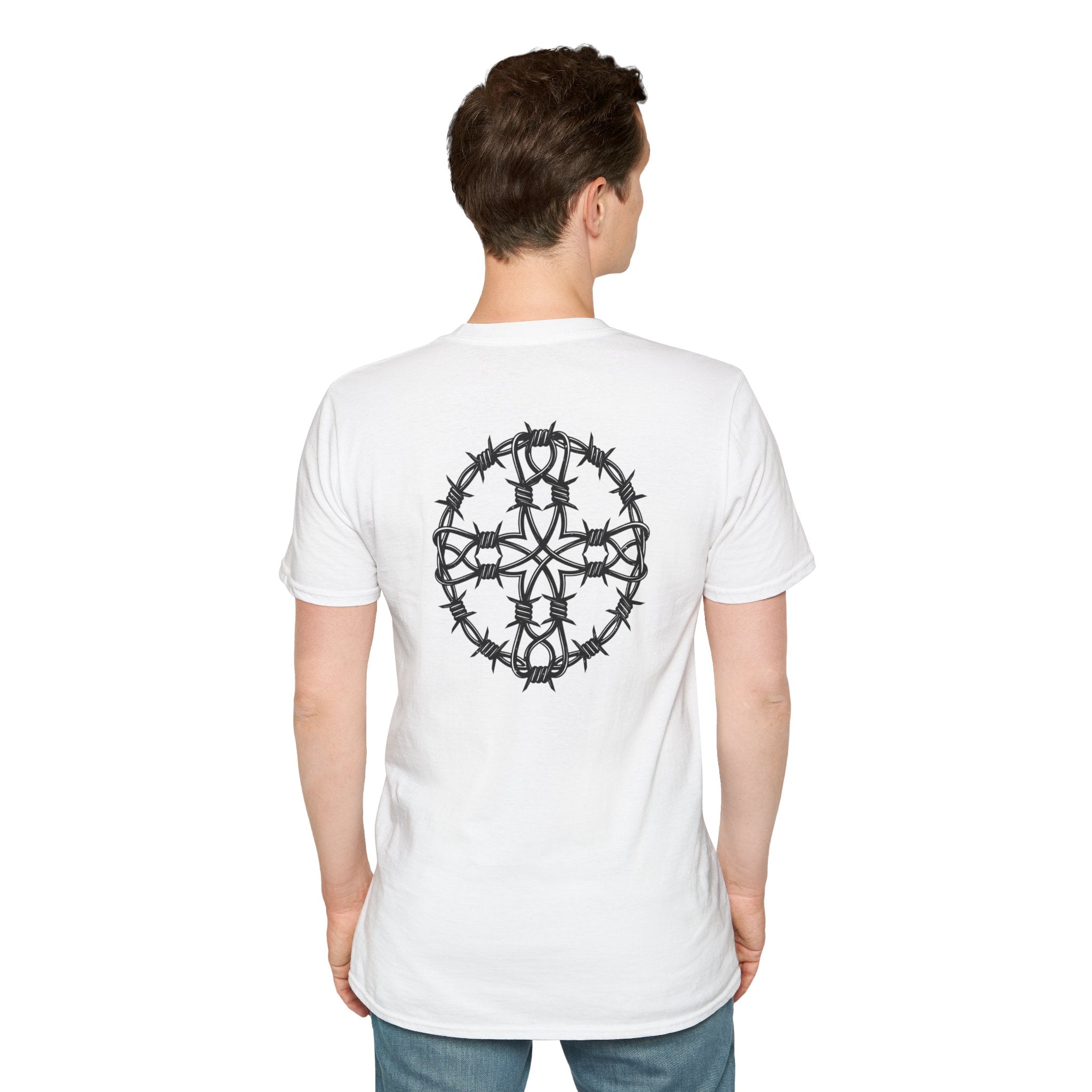 Barb Wire Cross Tee|