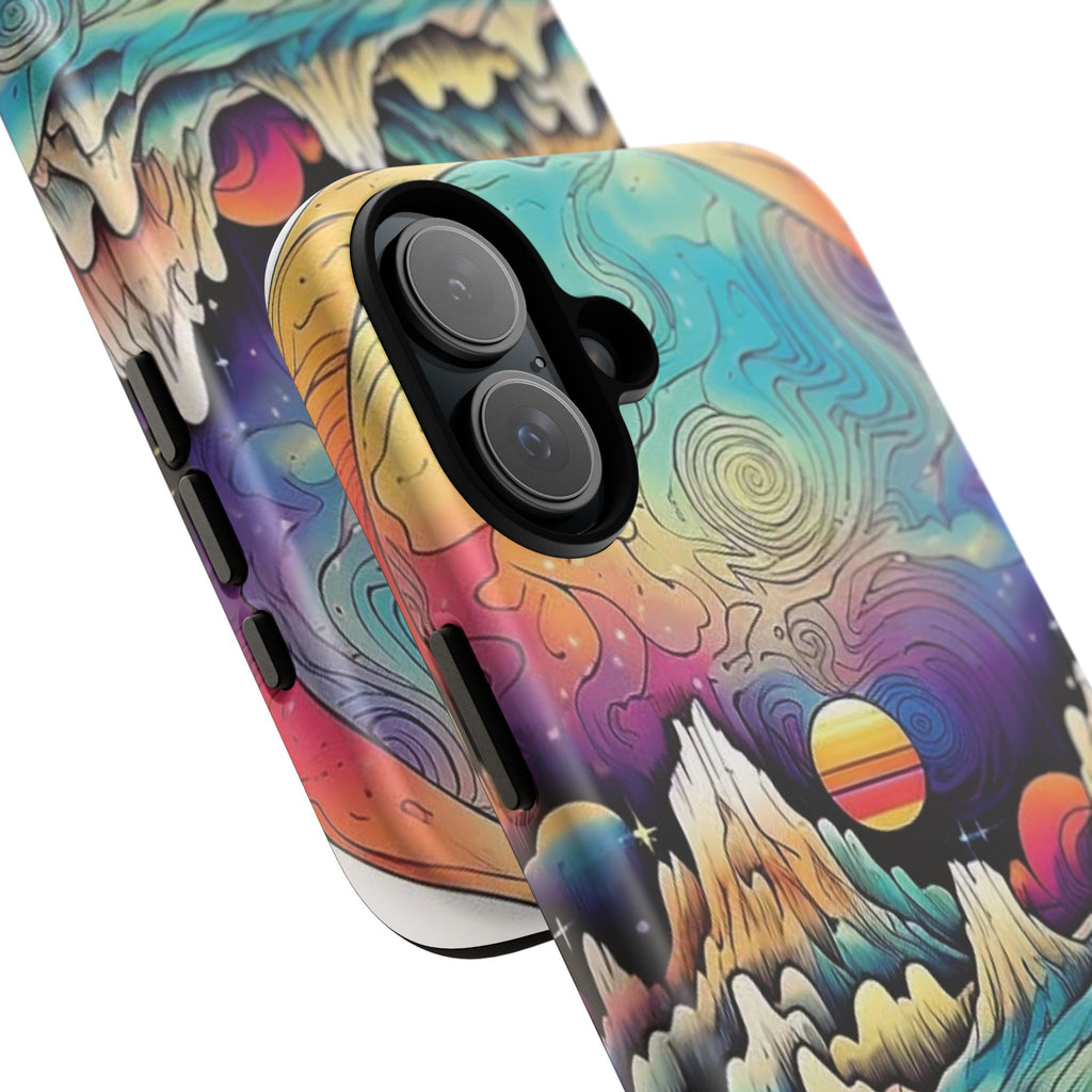 Psychedelic Mountain Sunset Tough Case