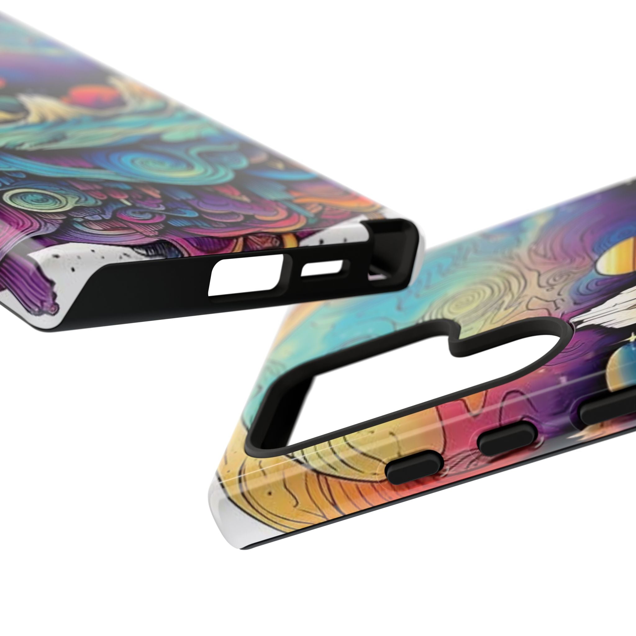 Psychedelic Mountain Sunset Tough Case