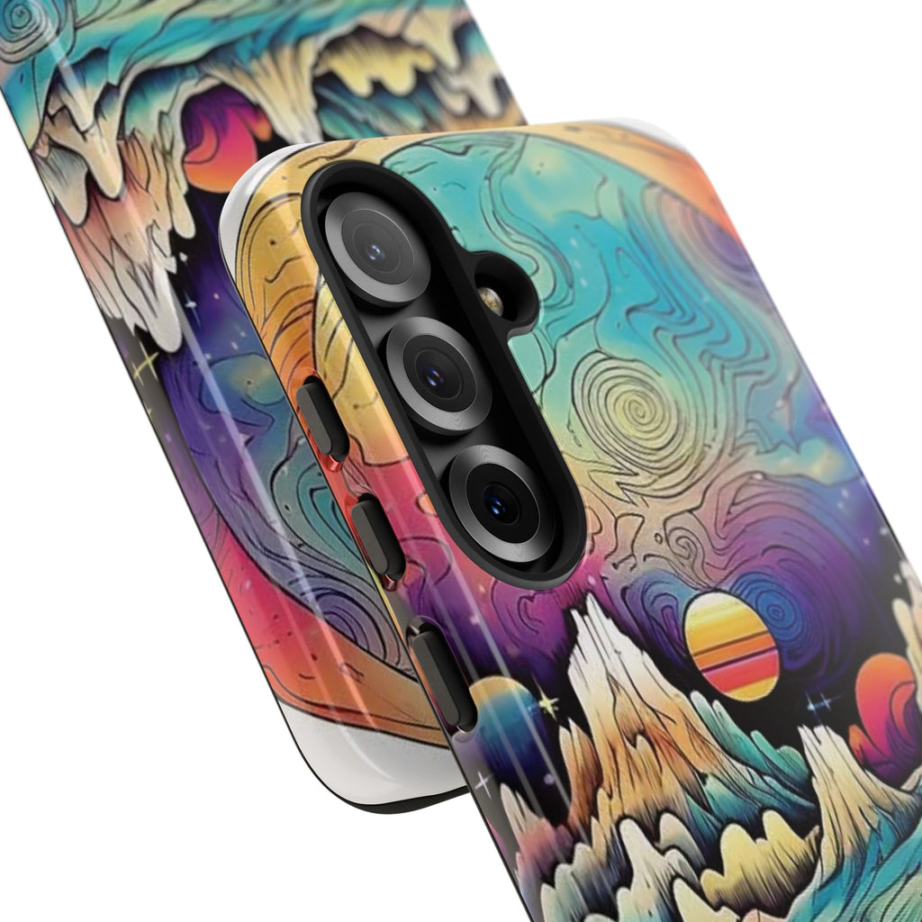 Psychedelic Mountain Sunset Tough Case