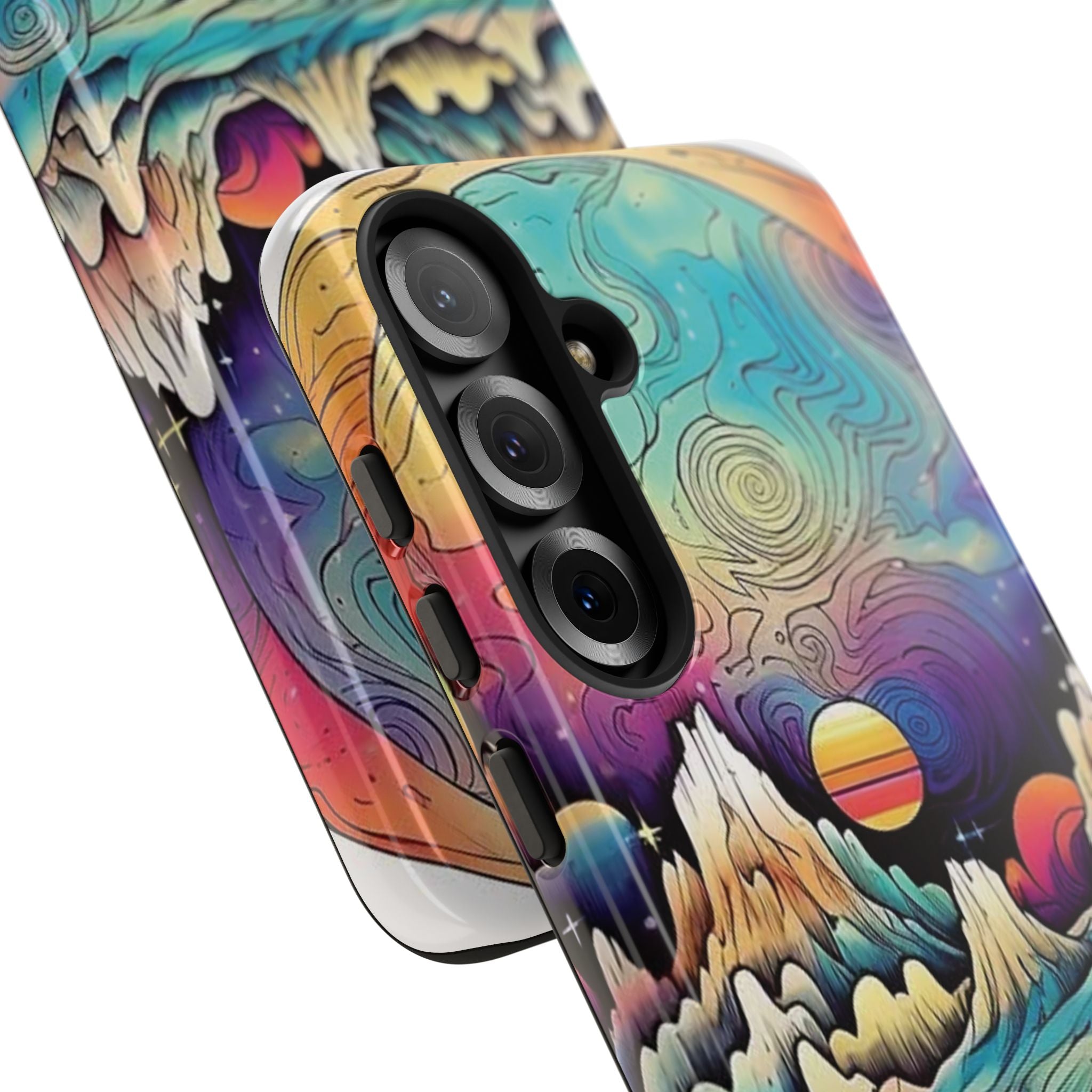 Psychedelic Mountain Sunset Tough Case