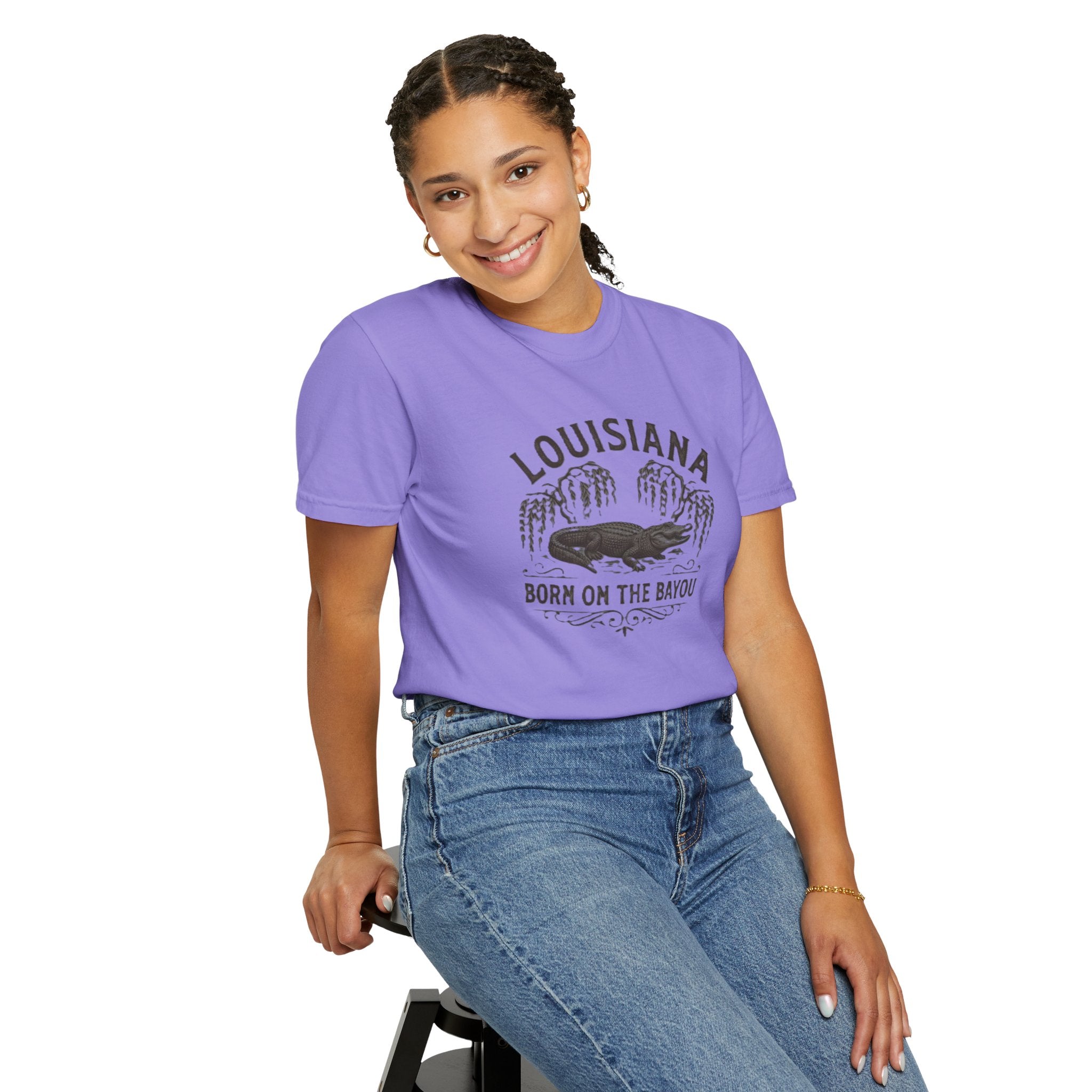 Louisiana Born on the Bayou T-Shirt
