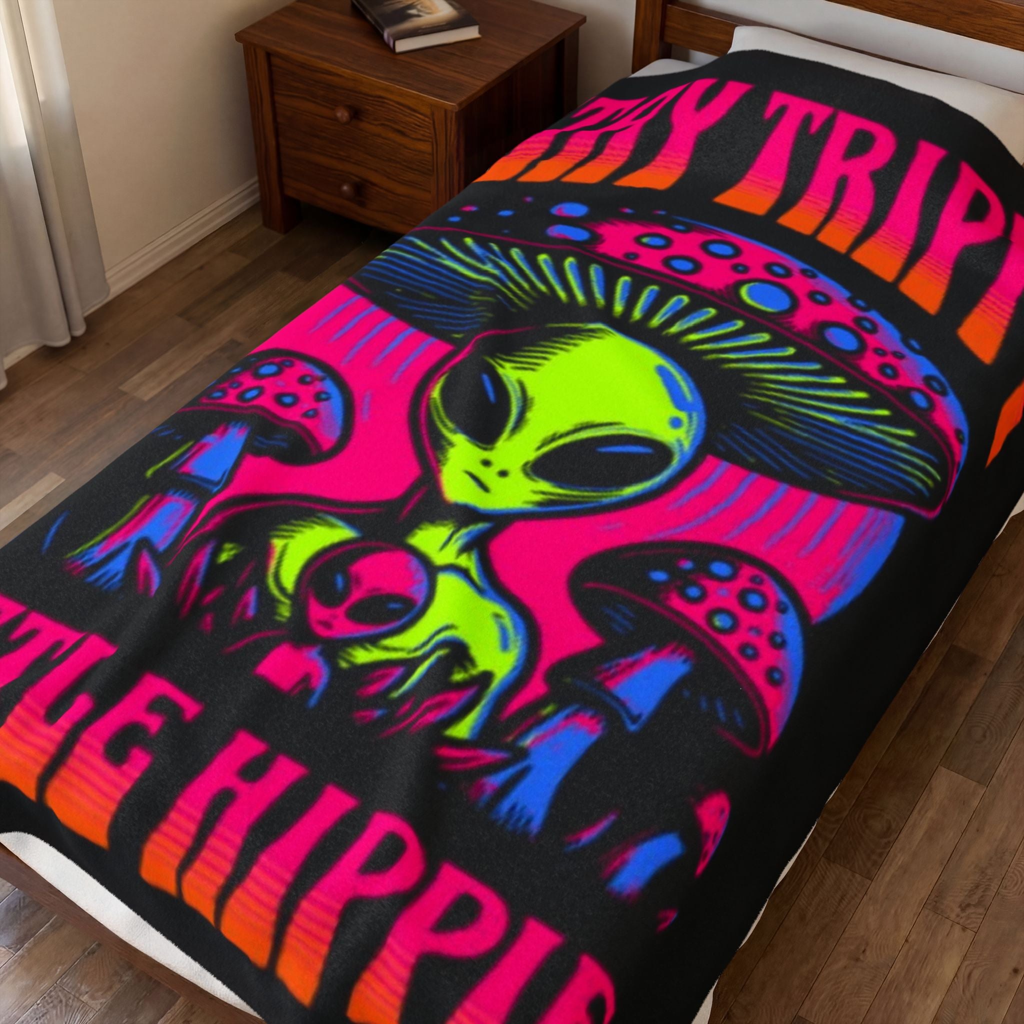 Velveteen Plush Blanket - Customizable Cozy Throw for Home, Gifts & Holidays