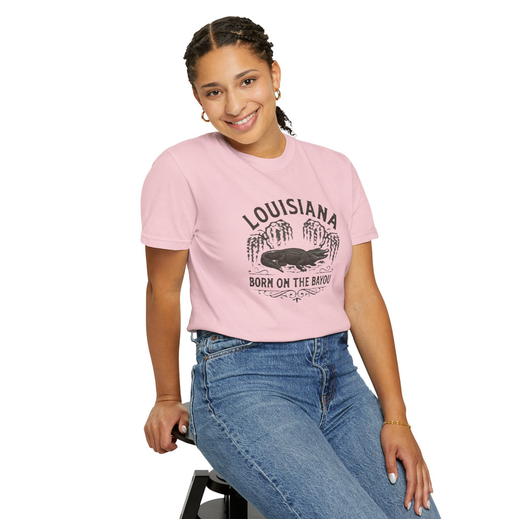 Louisiana Born on the Bayou T-Shirt