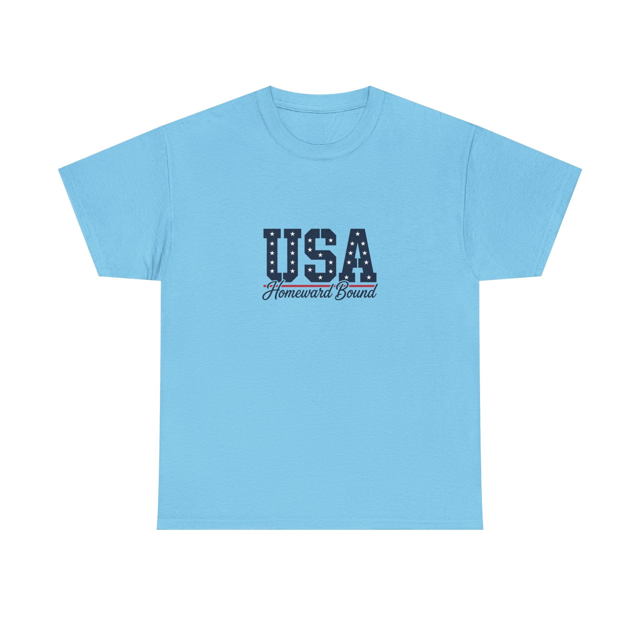 USA Homeward Bound T-Shirt — Patriotic Tee for 4th of July