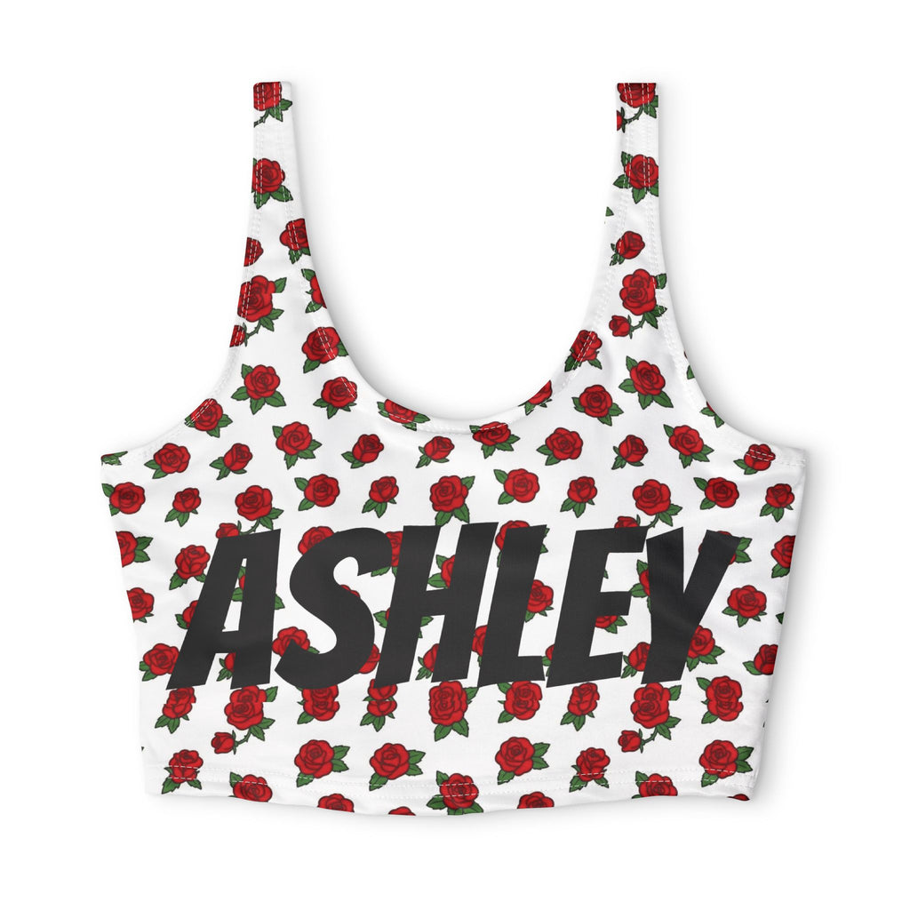 Polyester Sports Bra (AOP)