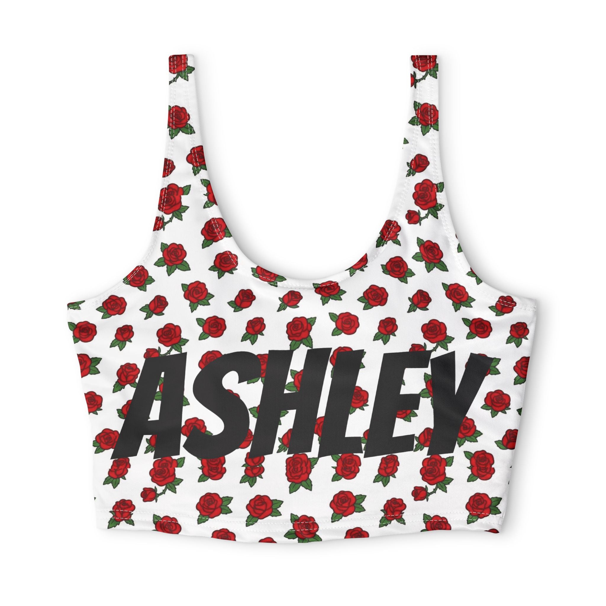 Polyester Sports Bra (AOP)