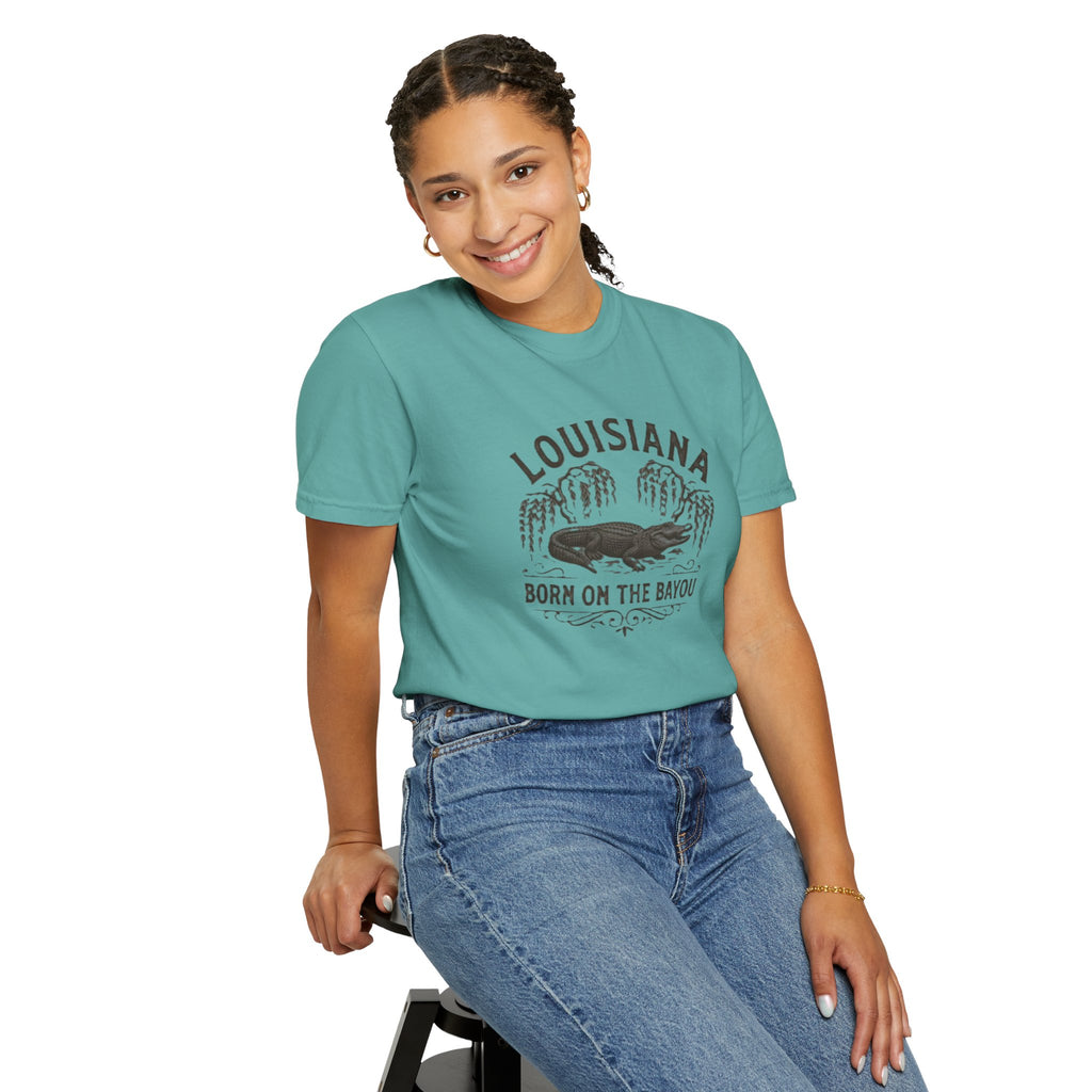 Louisiana Born on the Bayou T-Shirt