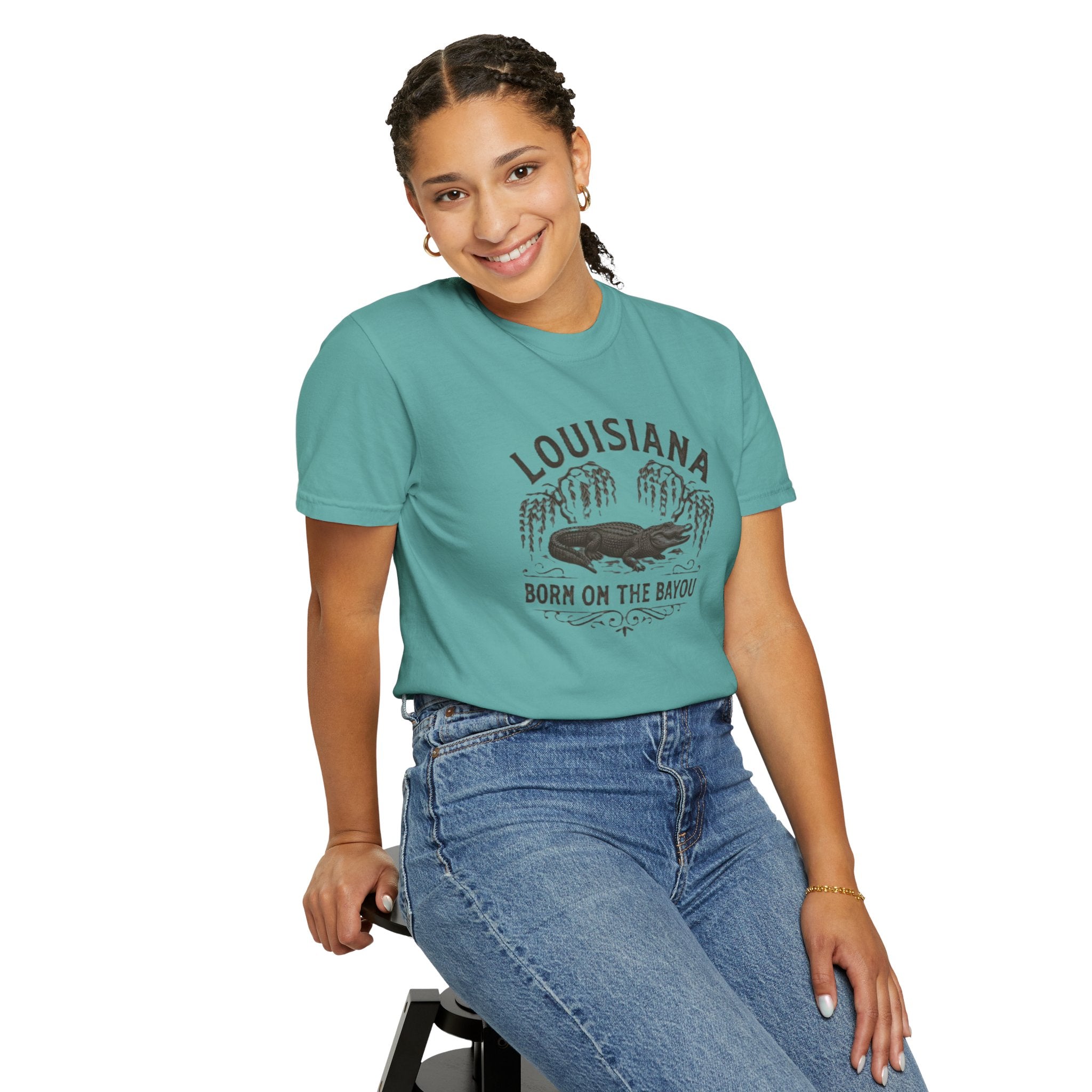 Louisiana Born on the Bayou T-Shirt