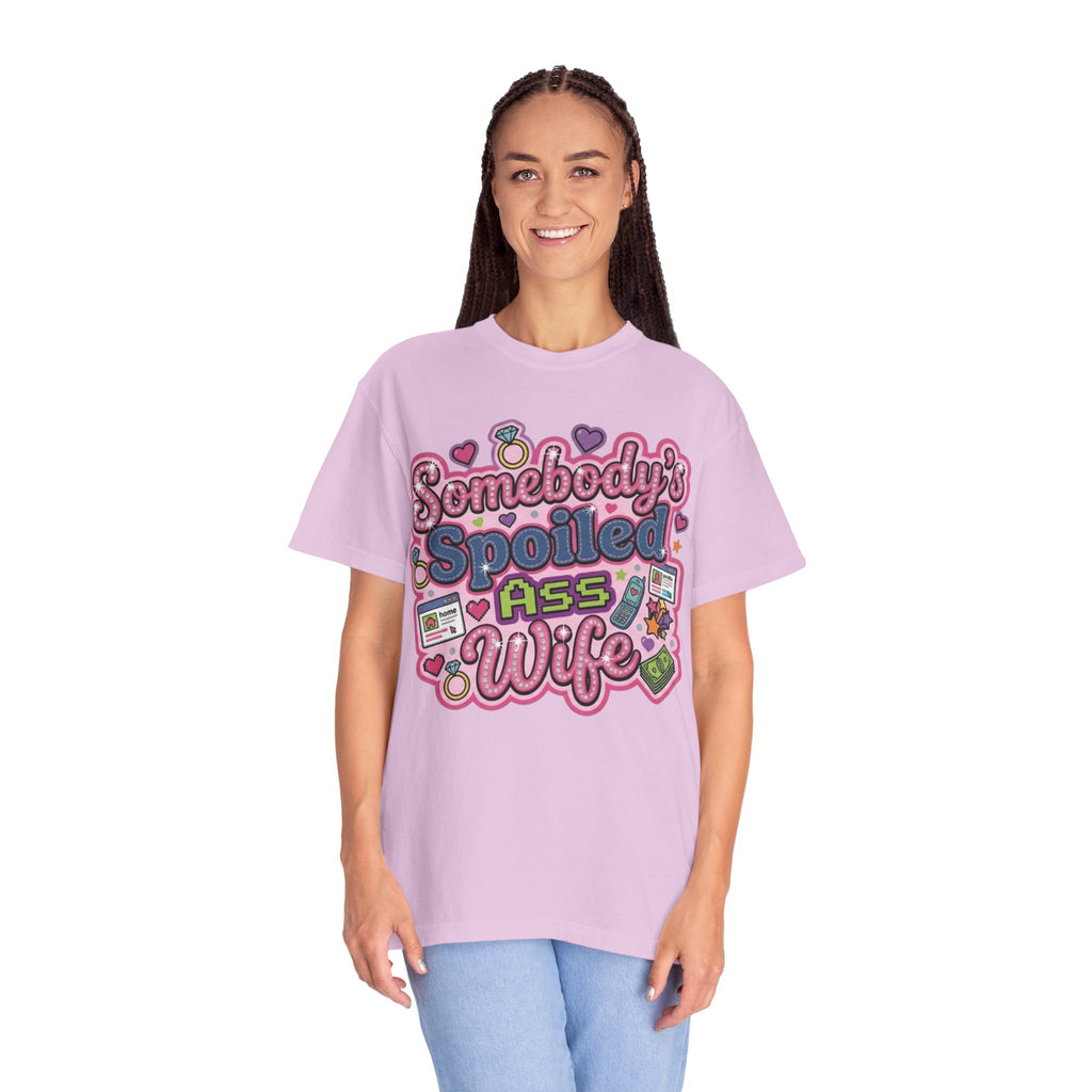 Somebody's Spoiled Ass Wife T-Shirt — Cute Retro Graphic Tee for Wives
