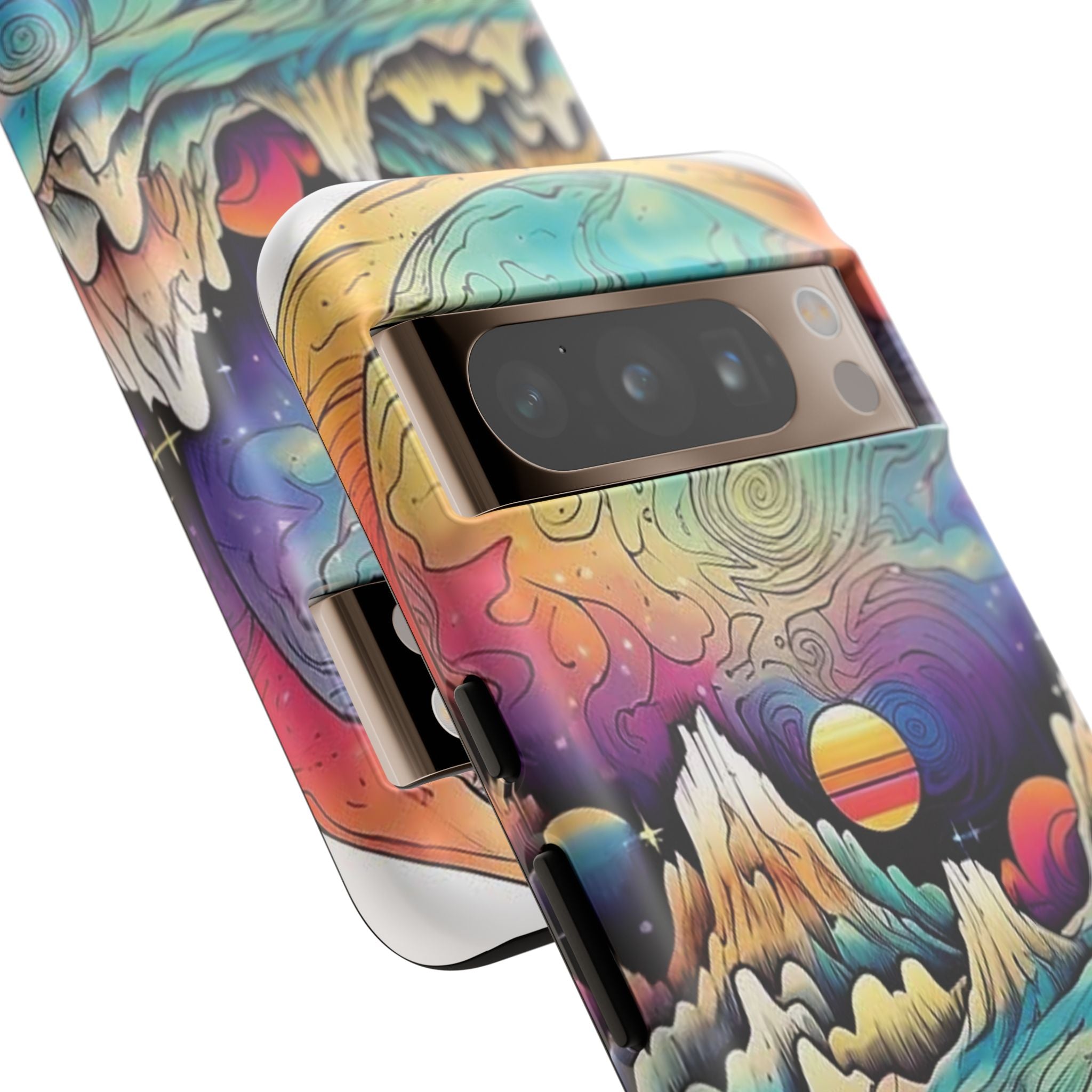 Psychedelic Mountain Sunset Tough Case