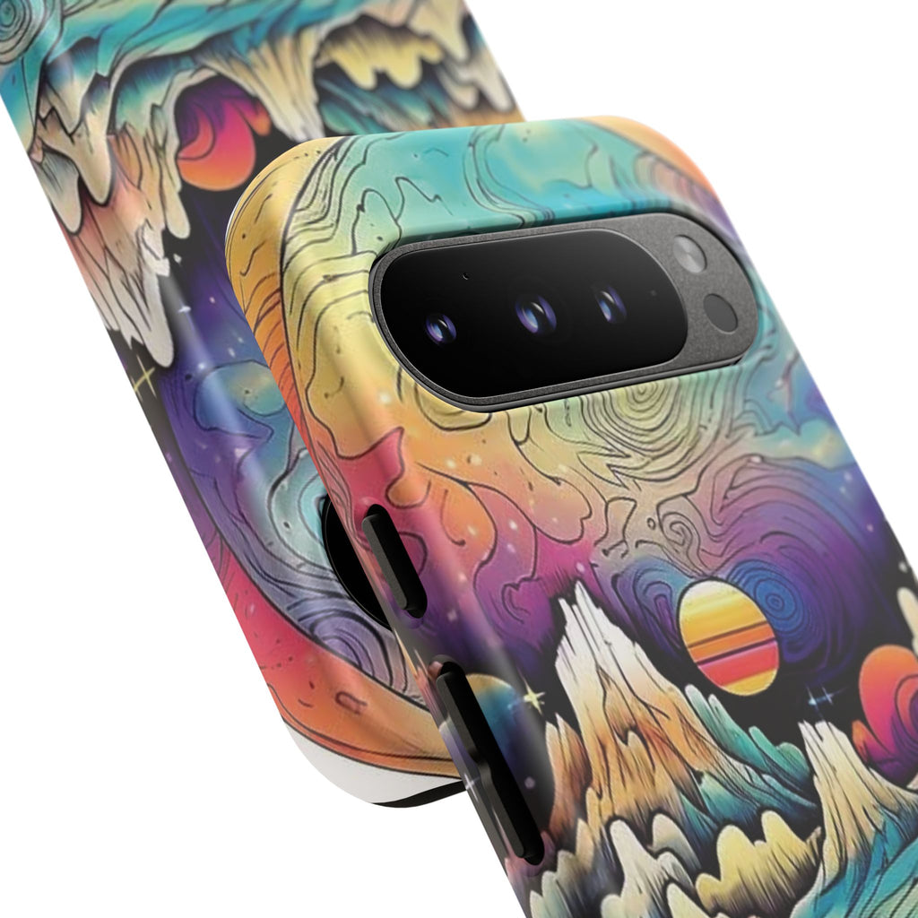 Psychedelic Mountain Sunset Tough Case