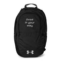 Embroidered Under Armour All Sport Backpack — Custom Monogram Patch