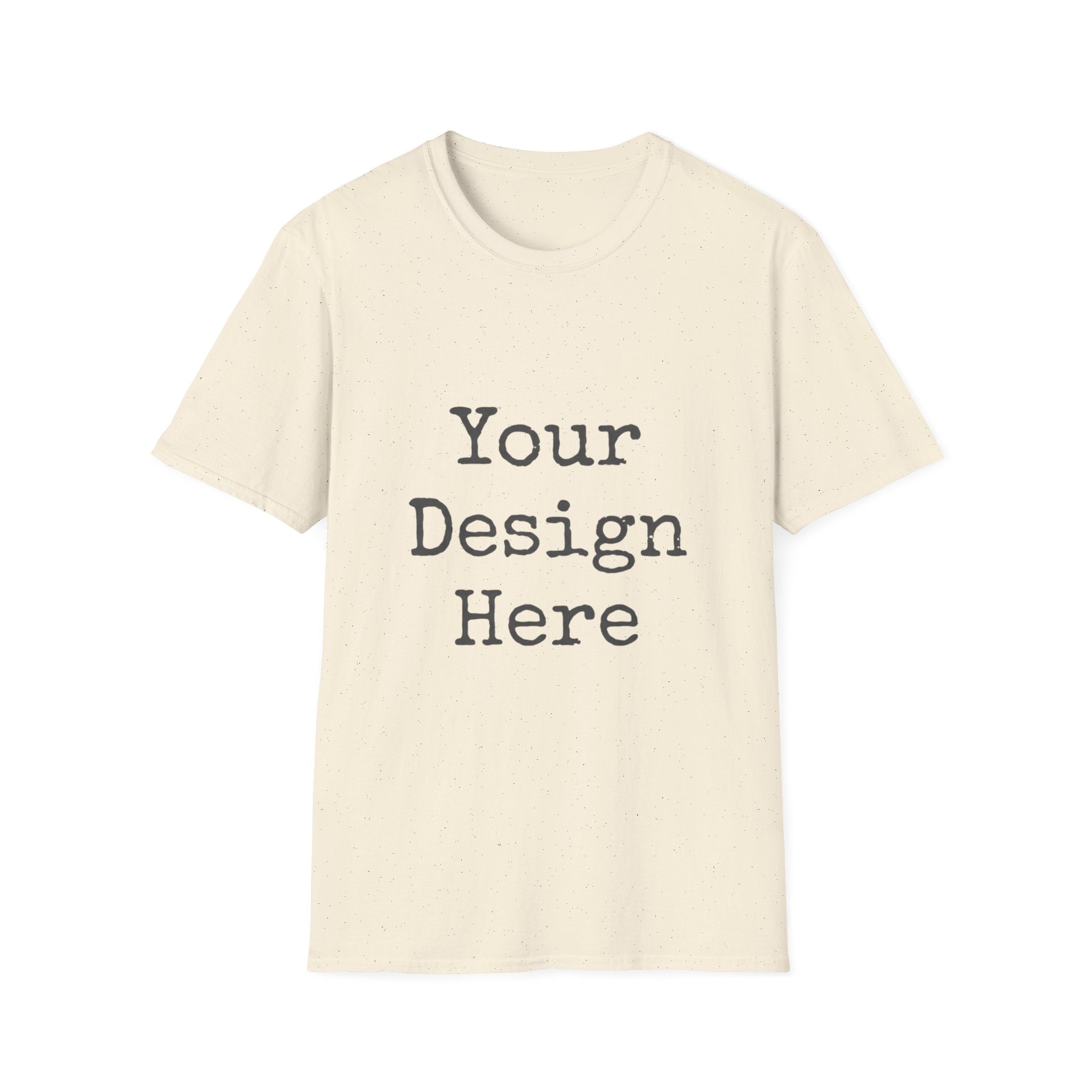 Customizable White T‑Shirt — Your Design Here Tee