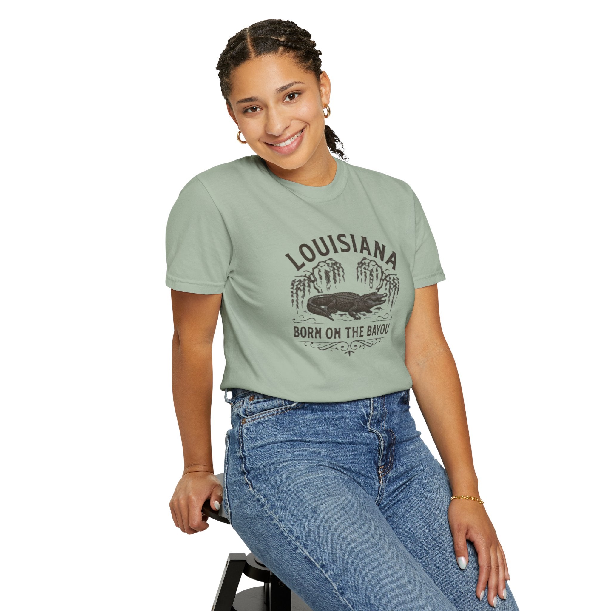Louisiana Born on the Bayou T-Shirt