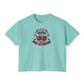 Sweet But Unstable Boxy Tee — Women's Cropped Graphic T-Shirt