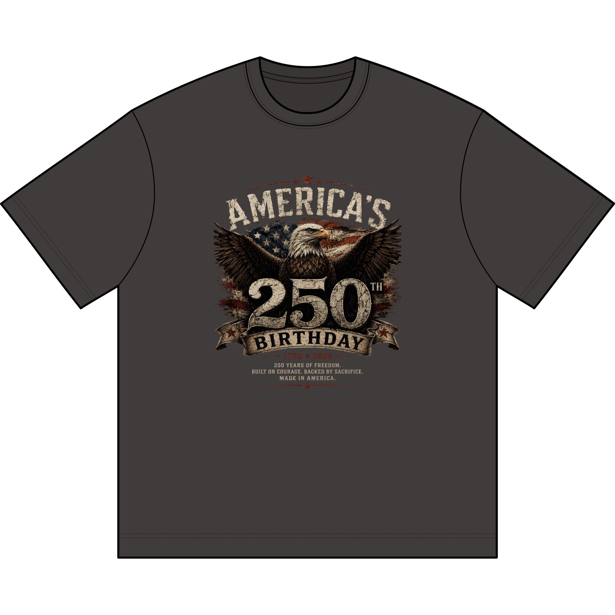 Men's Box Tee - America's 250