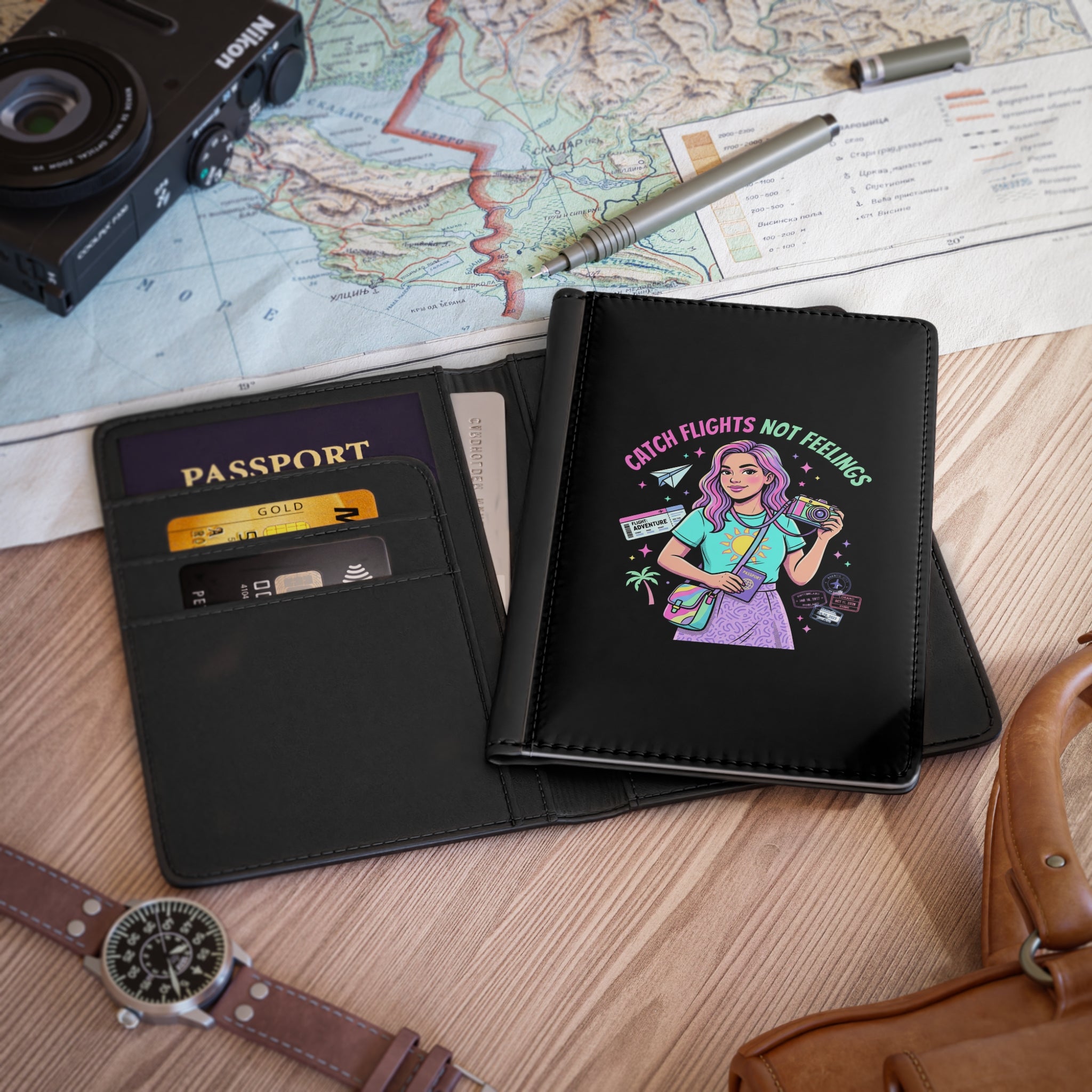 Personalized Passport Cover – Custom Travel Passport Holder