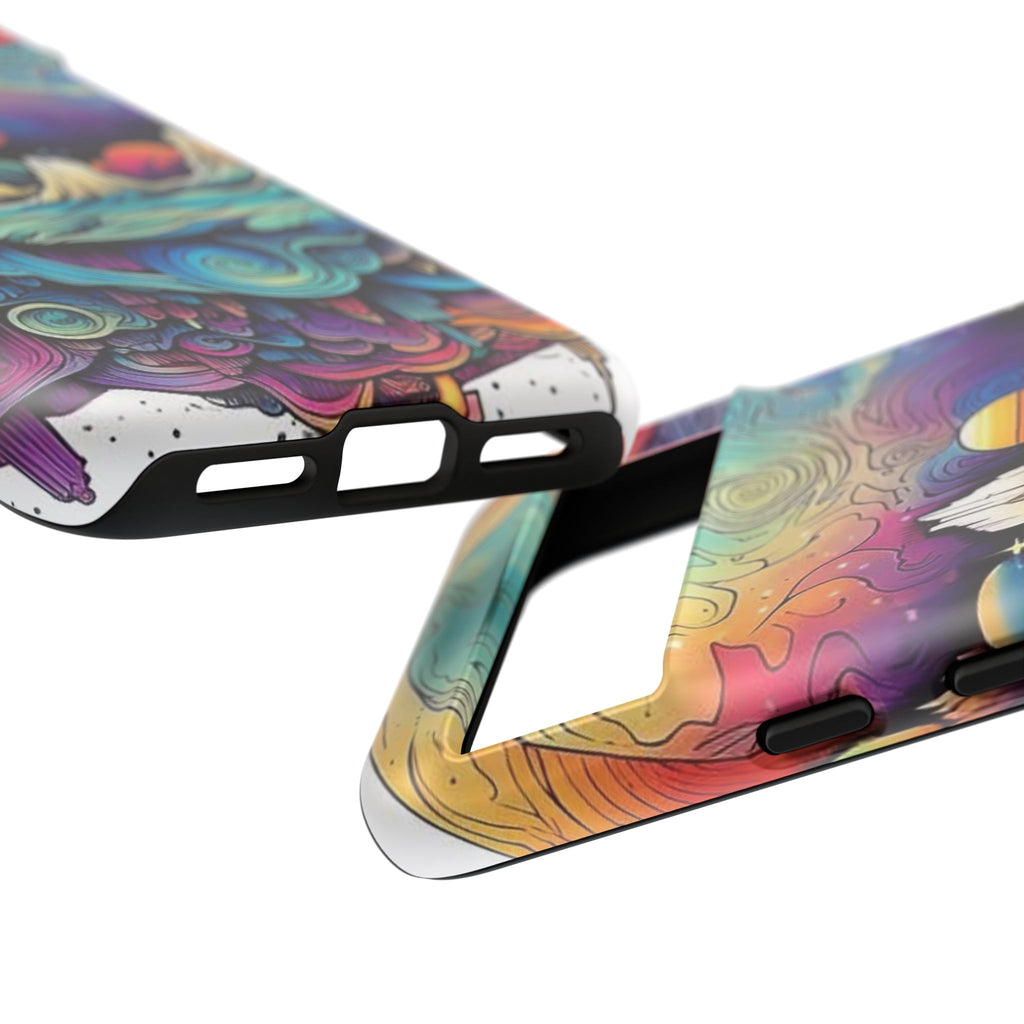 Psychedelic Mountain Sunset Tough Case
