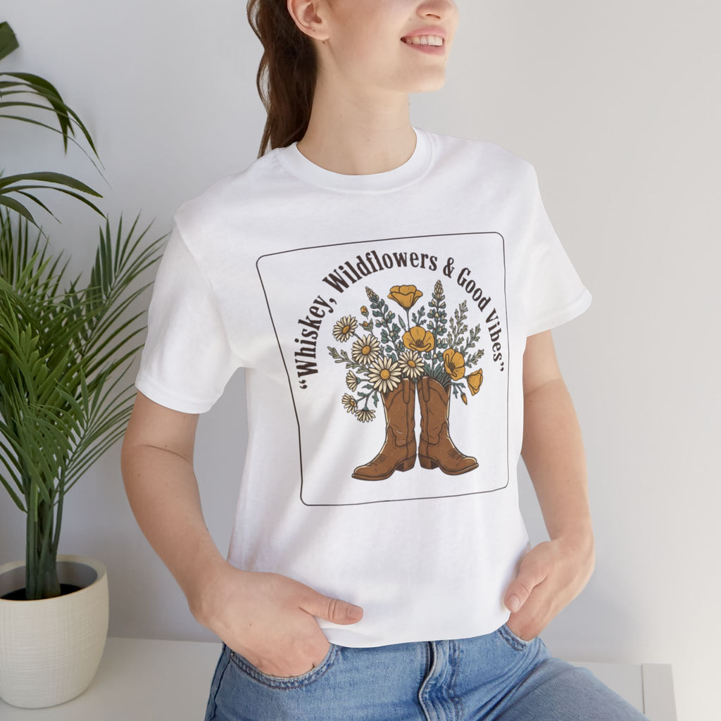 Wildflowers & Good Vibes Graphic Tee | Graphic Tee