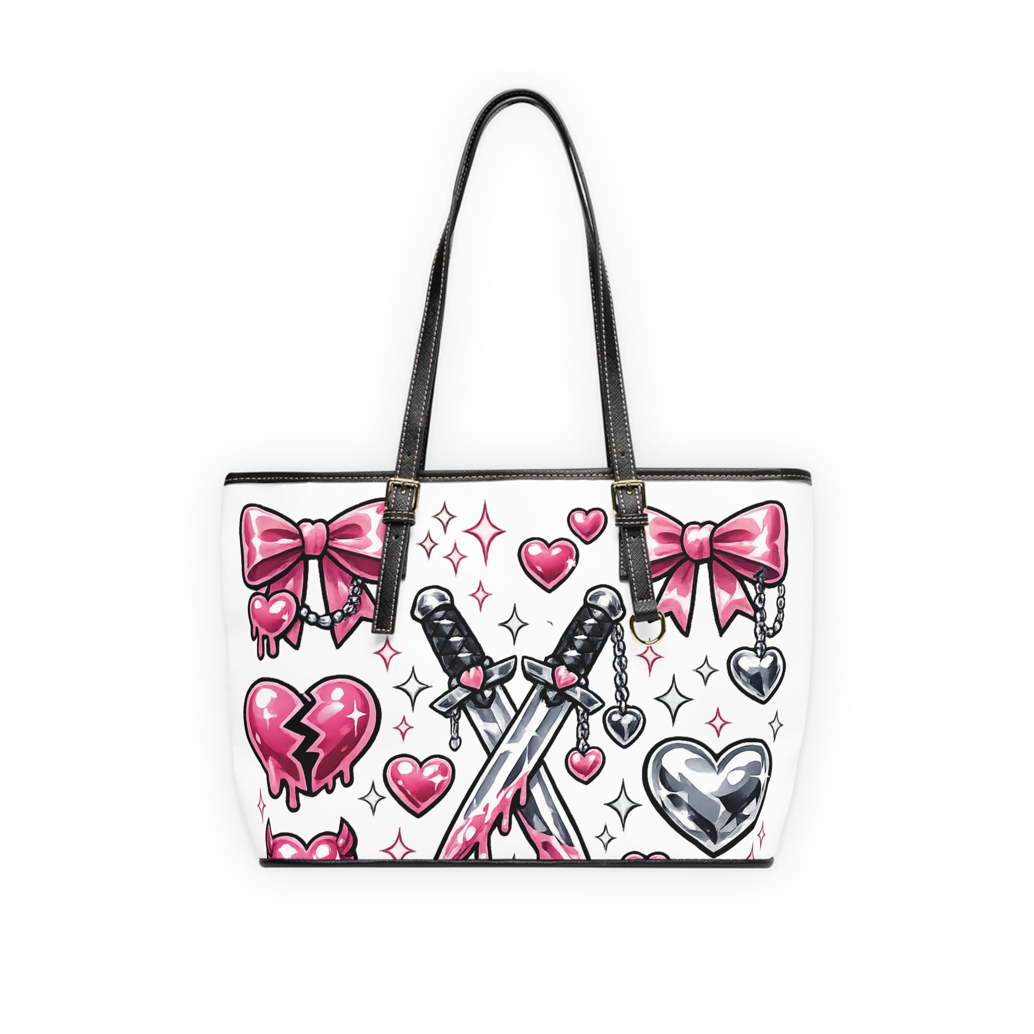 Baddie PU Leather Shoulder Bag
