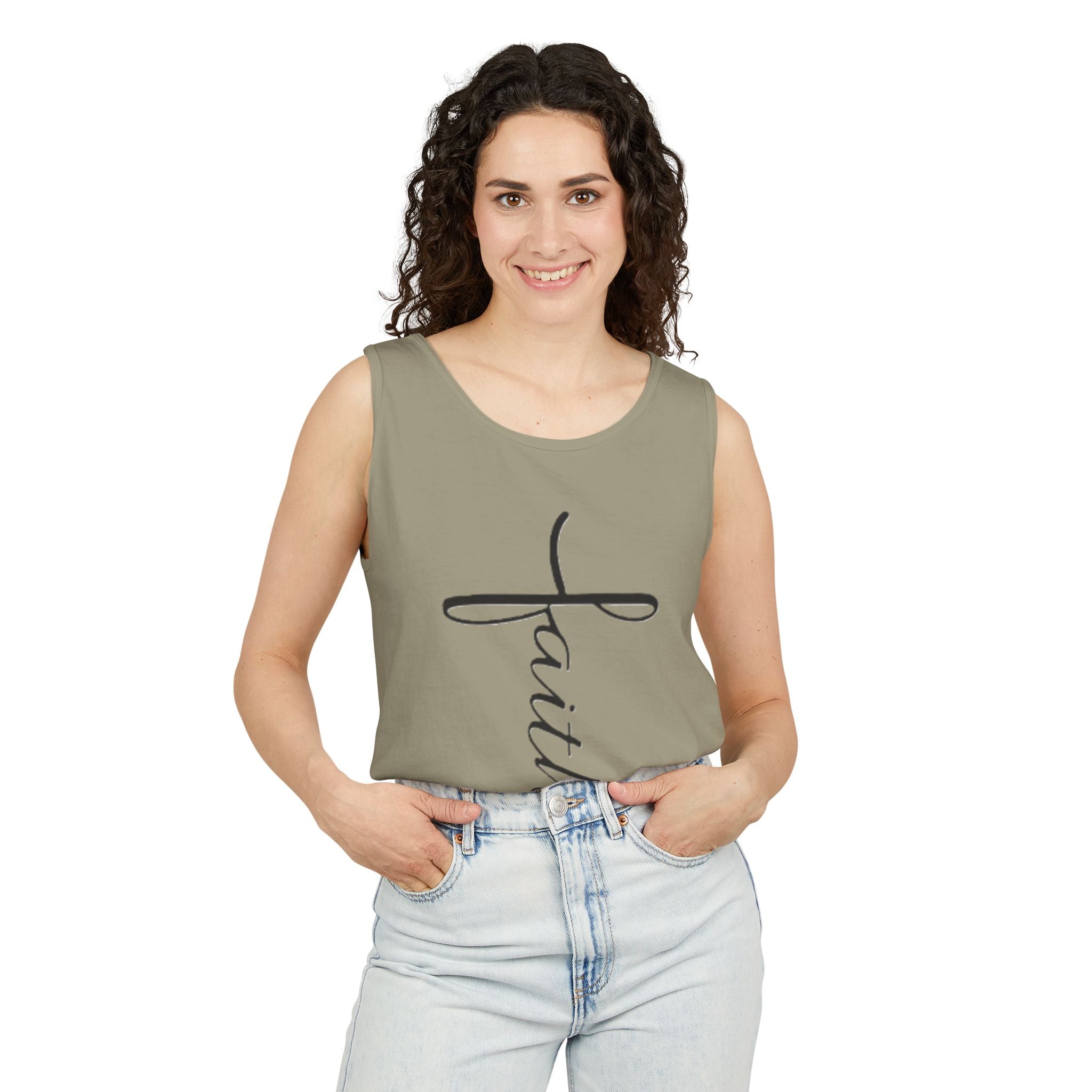Garment-Dyed Tank Top — Custom Your Design Here