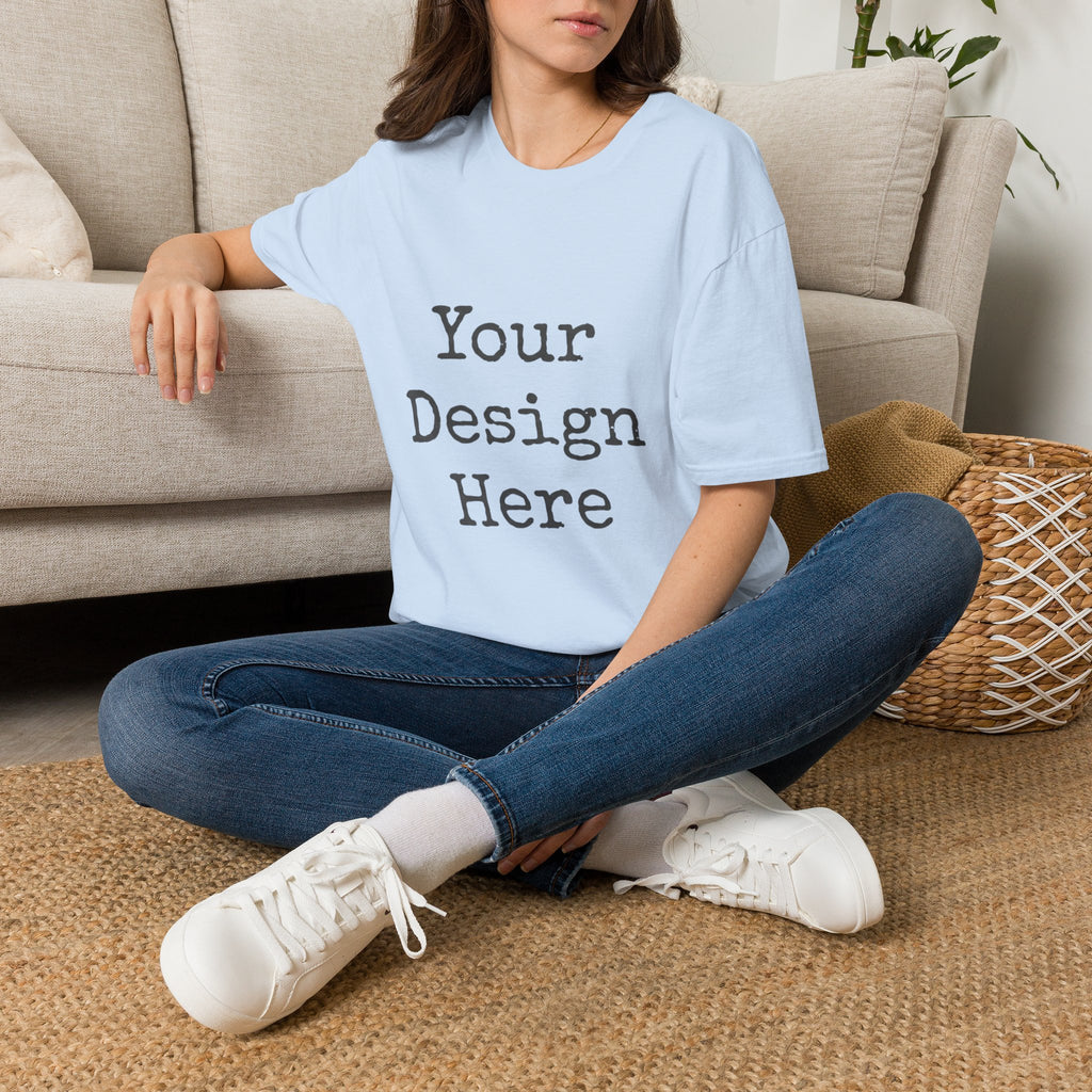 Customizable White T‑Shirt — Your Design Here Tee