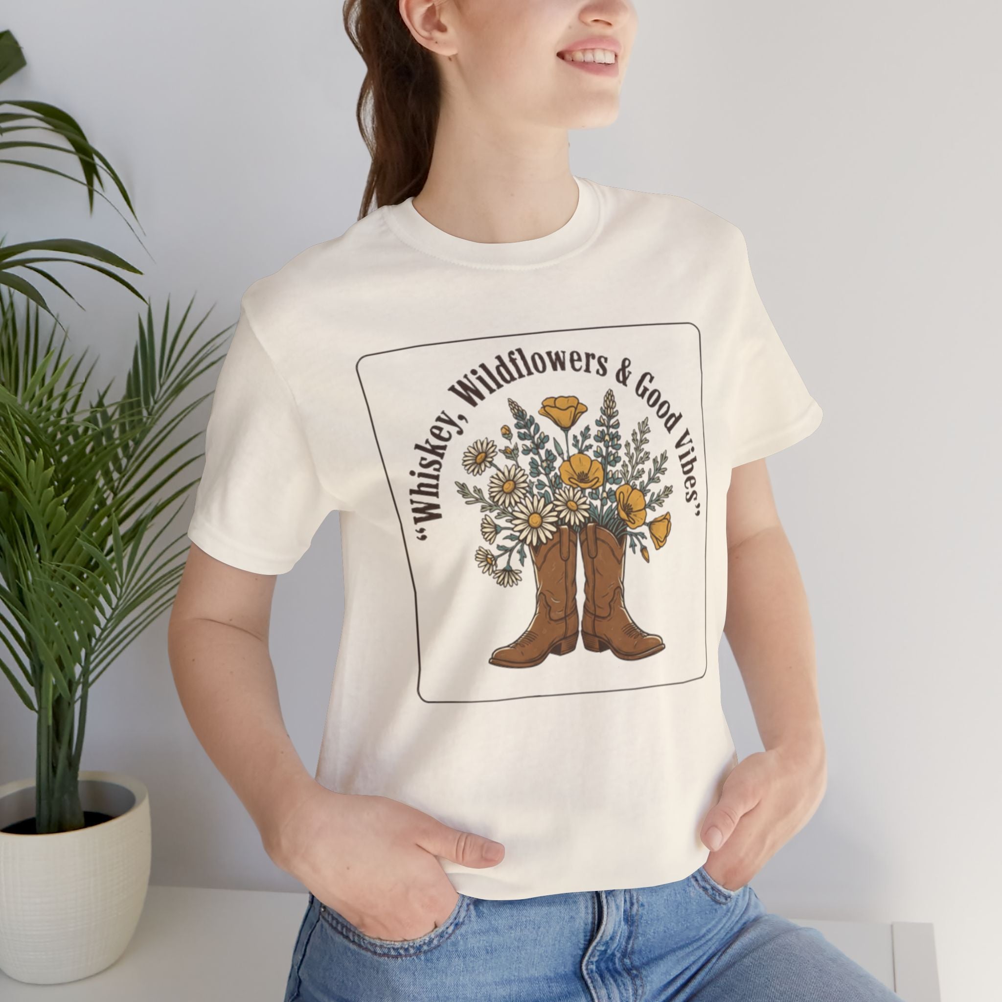 Wildflowers & Good Vibes Graphic Tee | Graphic Tee