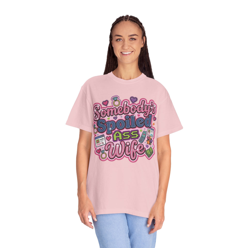 Somebody's Spoiled Ass Wife T-Shirt — Cute Retro Graphic Tee for Wives