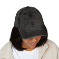 Vintage Embroidered Cap - Personalized Distressed Baseball Hat
