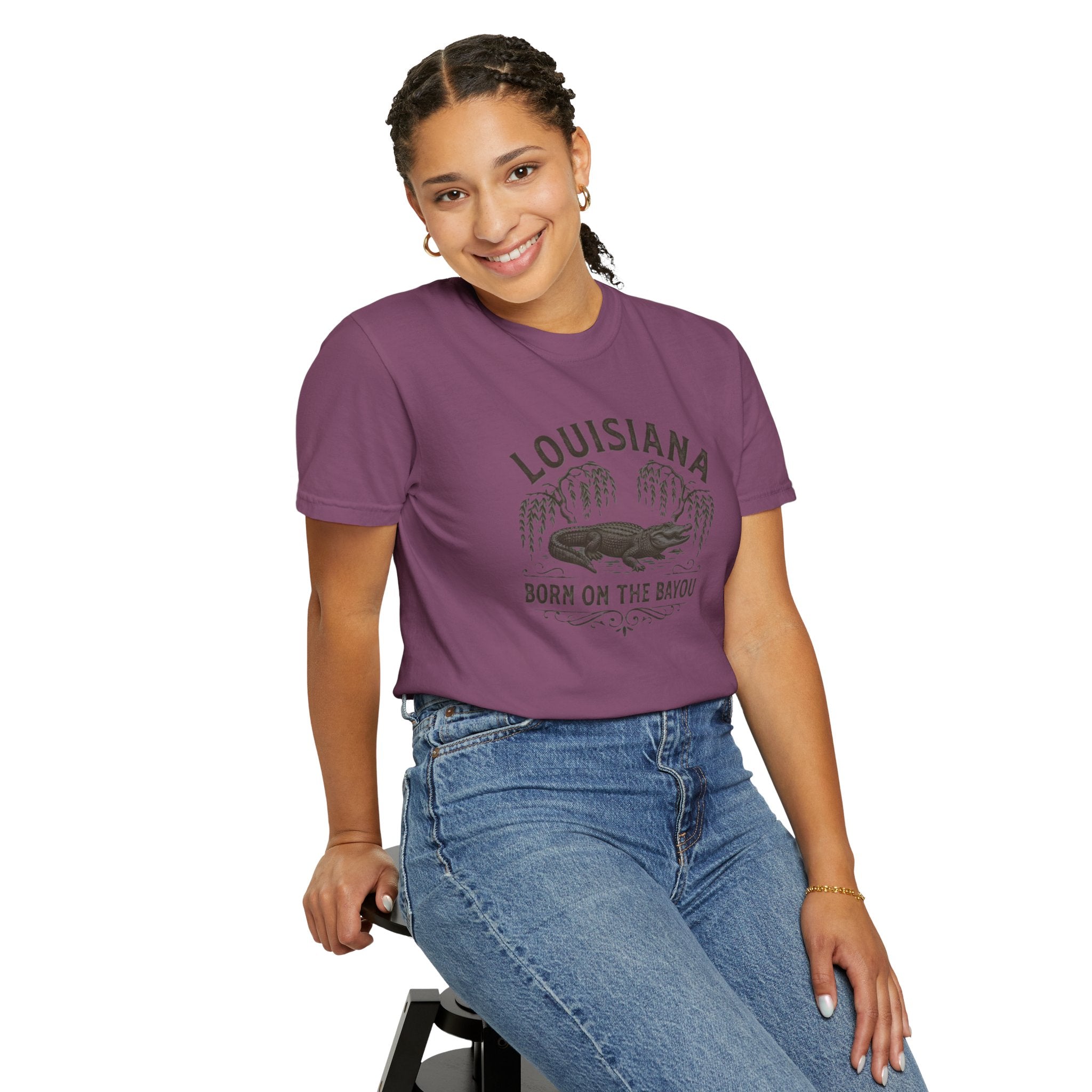 Louisiana Born on the Bayou T-Shirt