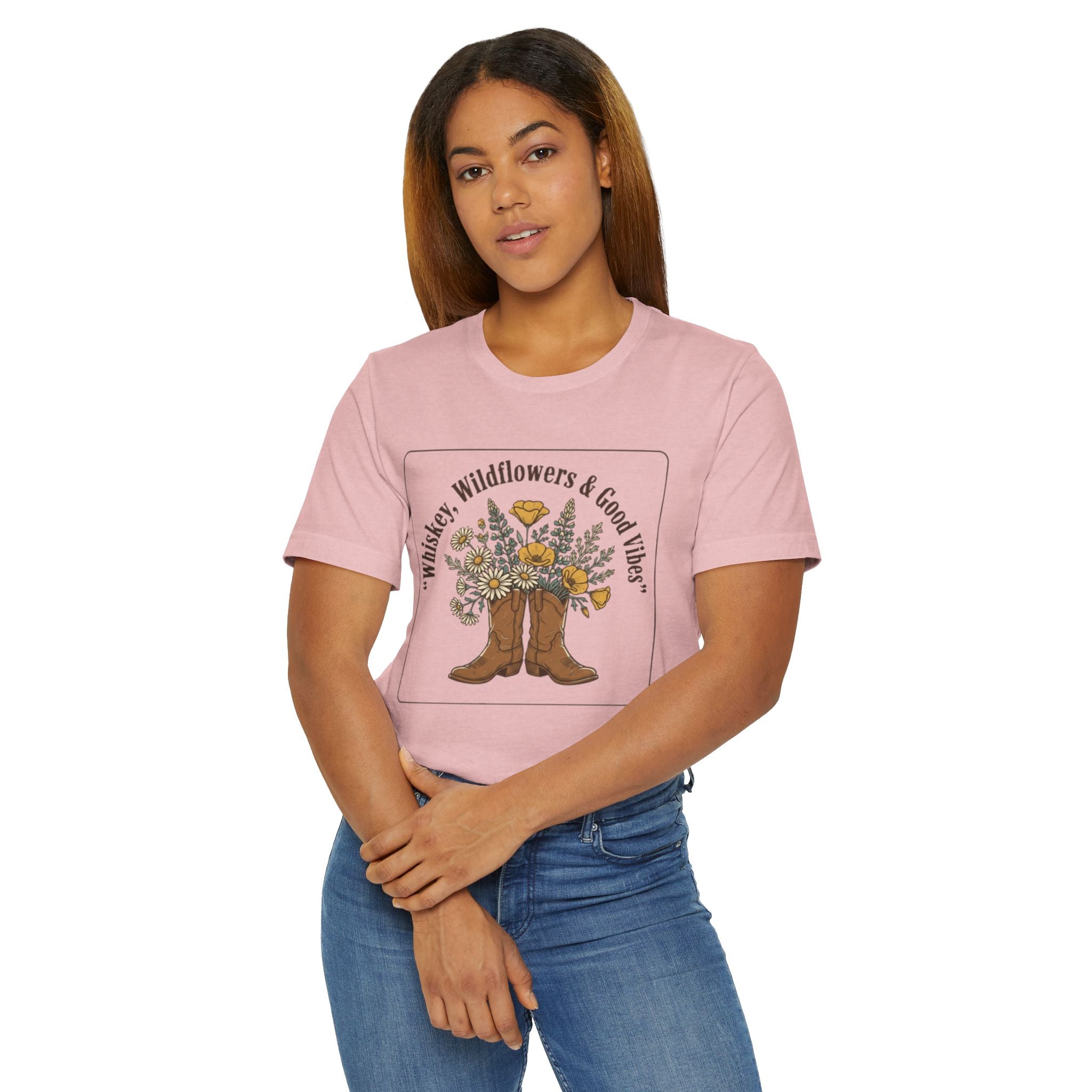 Wildflowers & Good Vibes Graphic Tee | Graphic Tee