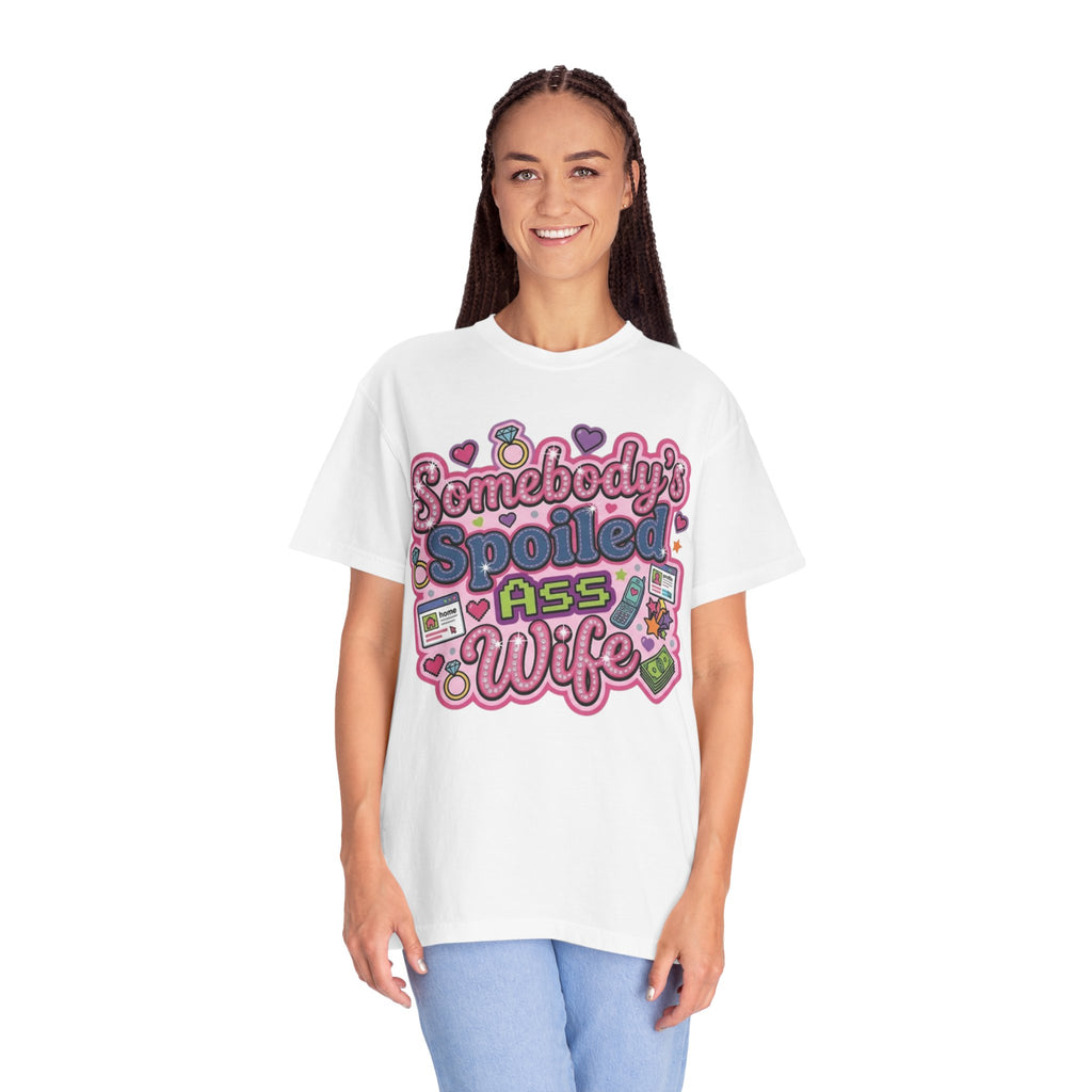 Somebody's Spoiled Ass Wife T-Shirt — Cute Retro Graphic Tee for Wives