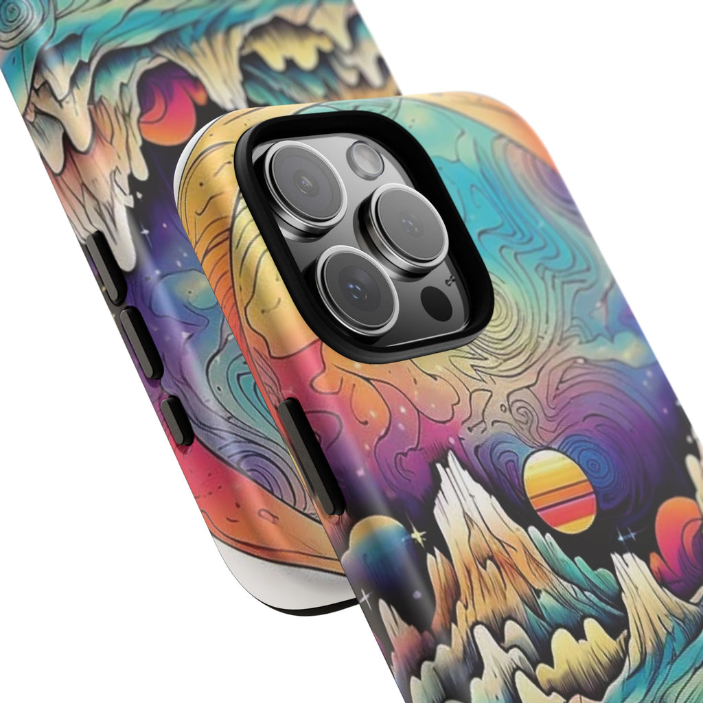 Psychedelic Mountain Sunset Tough Case