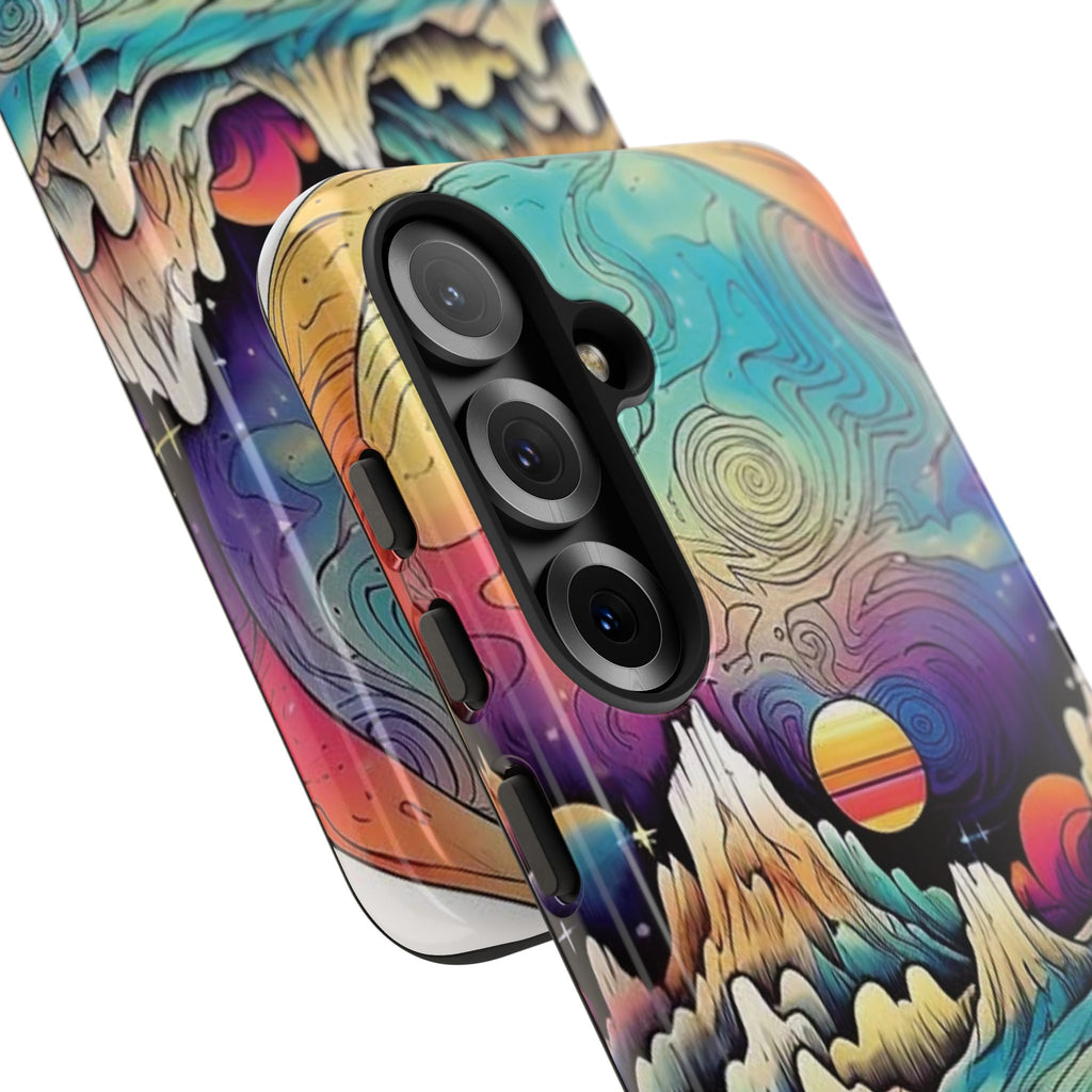 Psychedelic Mountain Sunset Tough Case