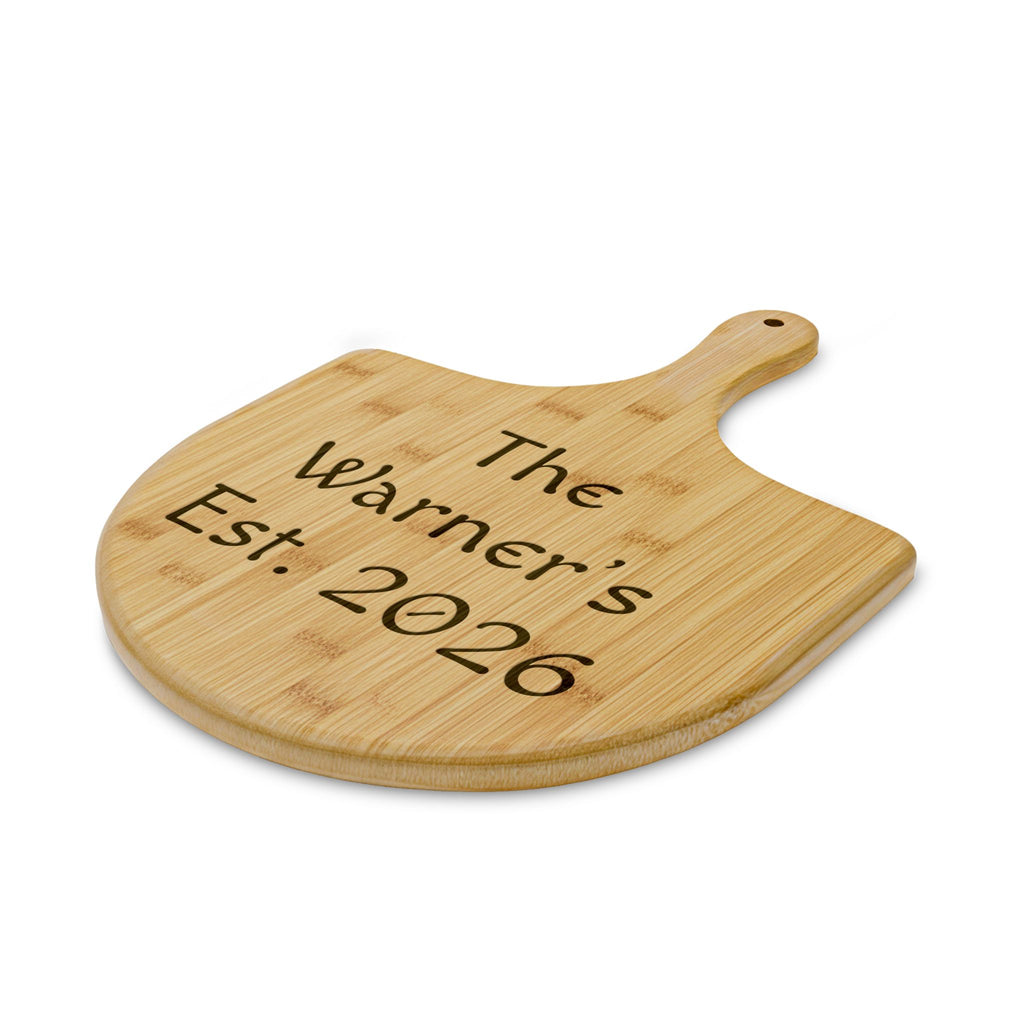Bamboo Pizza Board (Engraving)