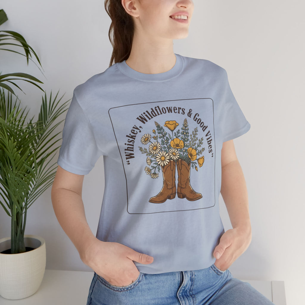 Wildflowers & Good Vibes Graphic Tee | Graphic Tee